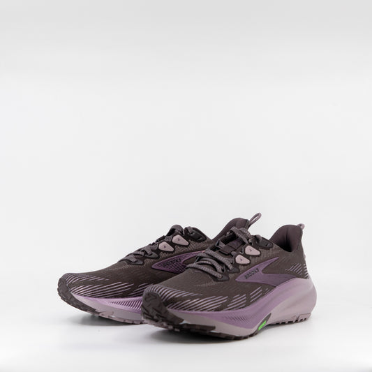 Brooks Ghost Trail (B Standard) Womens Raisin/Purple/Metallic - Frontrunner Colombo