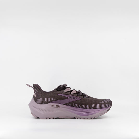 Brooks Ghost Trail (B Standard) Womens Raisin/Purple/Metallic - Frontrunner Colombo