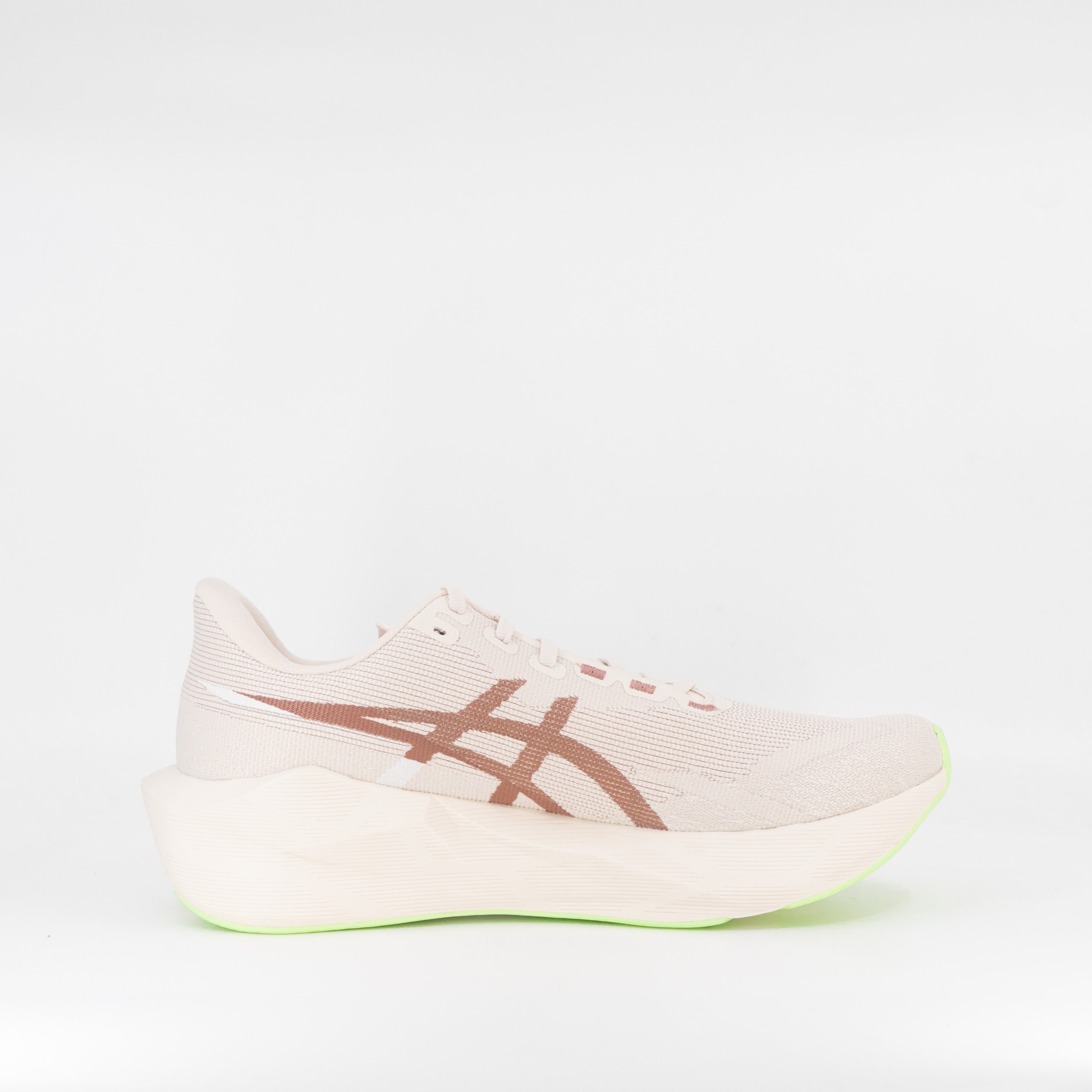 Asics Novablast 6 (D Wide) Womens Rose Dust/Illuminate Yellow - Frontrunner Colombo