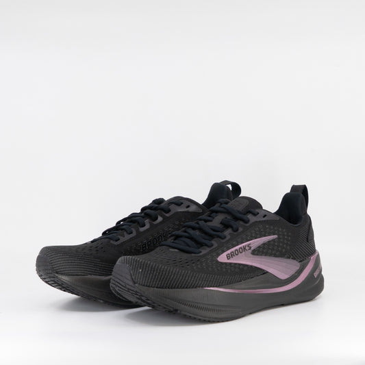 Brooks Ghost Max 4 (D Wide) Womens Black/Black/Rose Gold - Frontrunner Colombo