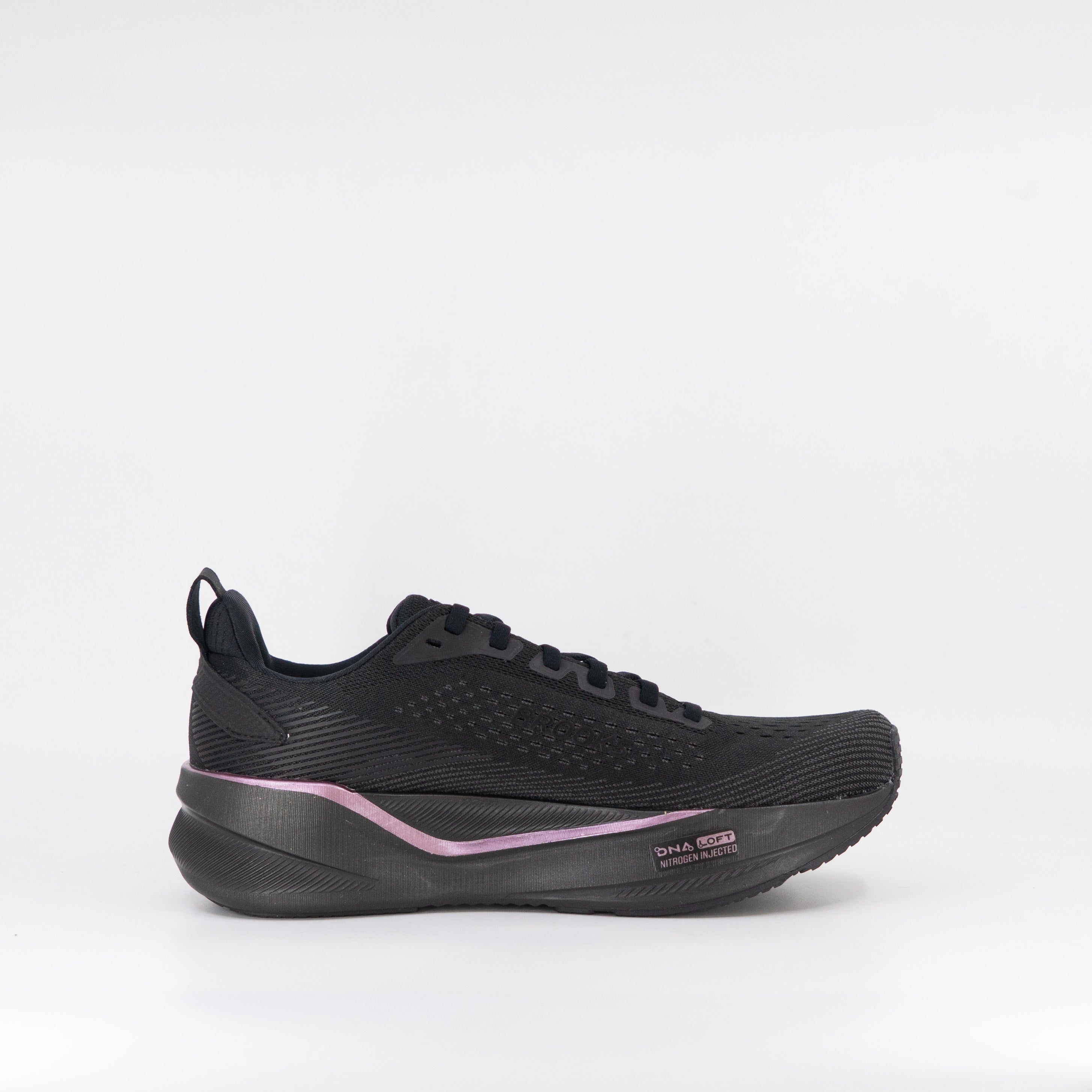 Brooks Ghost Max 4 (D Wide) Womens Black/Black/Rose Gold - Frontrunner Colombo