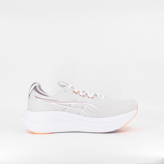 Asics Gel-Nimbus 28 (D Wide) Womens Cloud Grey/Dusty Mauve - Frontrunner Colombo