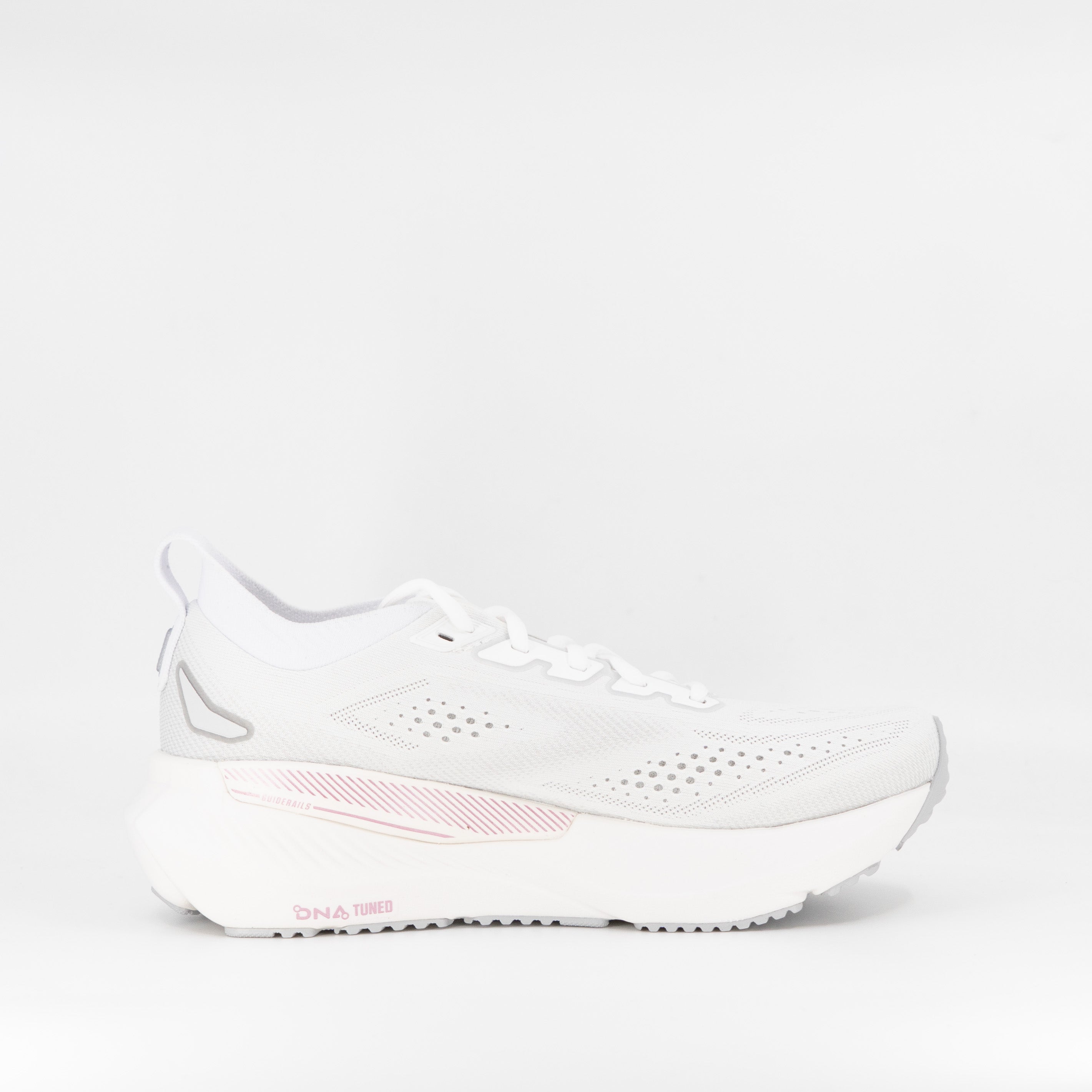 Brooks Glycerin GTS 23 (B Standard) Womens White/Harbor Mist/Metallic - Frontrunner Colombo