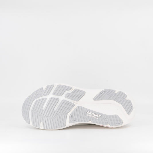 Brooks Glycerin GTS 23 (B Standard) Womens White/Harbor Mist/Metallic - Frontrunner Colombo
