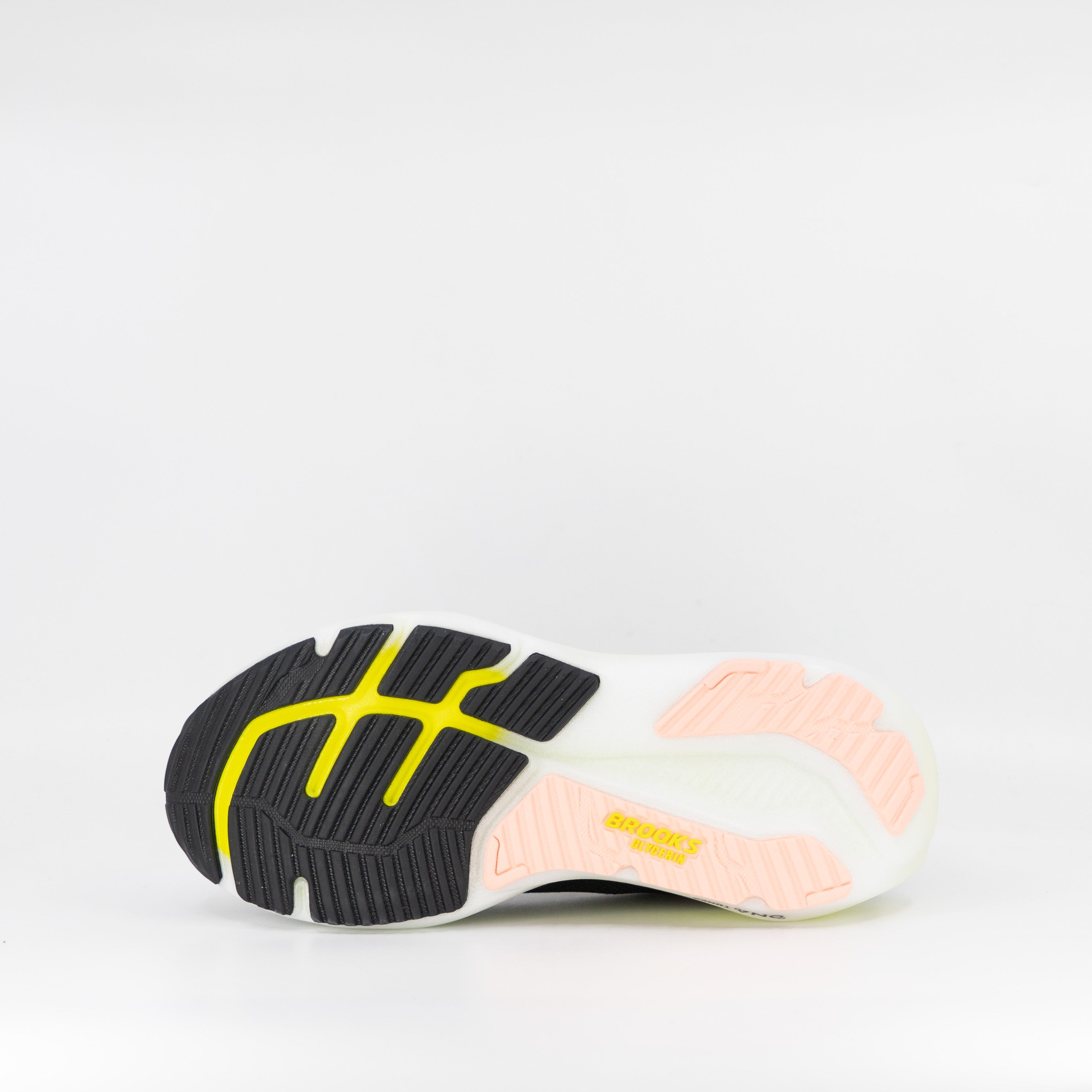Brooks Glycerin 23 (B Standard) Womens Black/Peach/Nightlife - Frontrunner Colombo