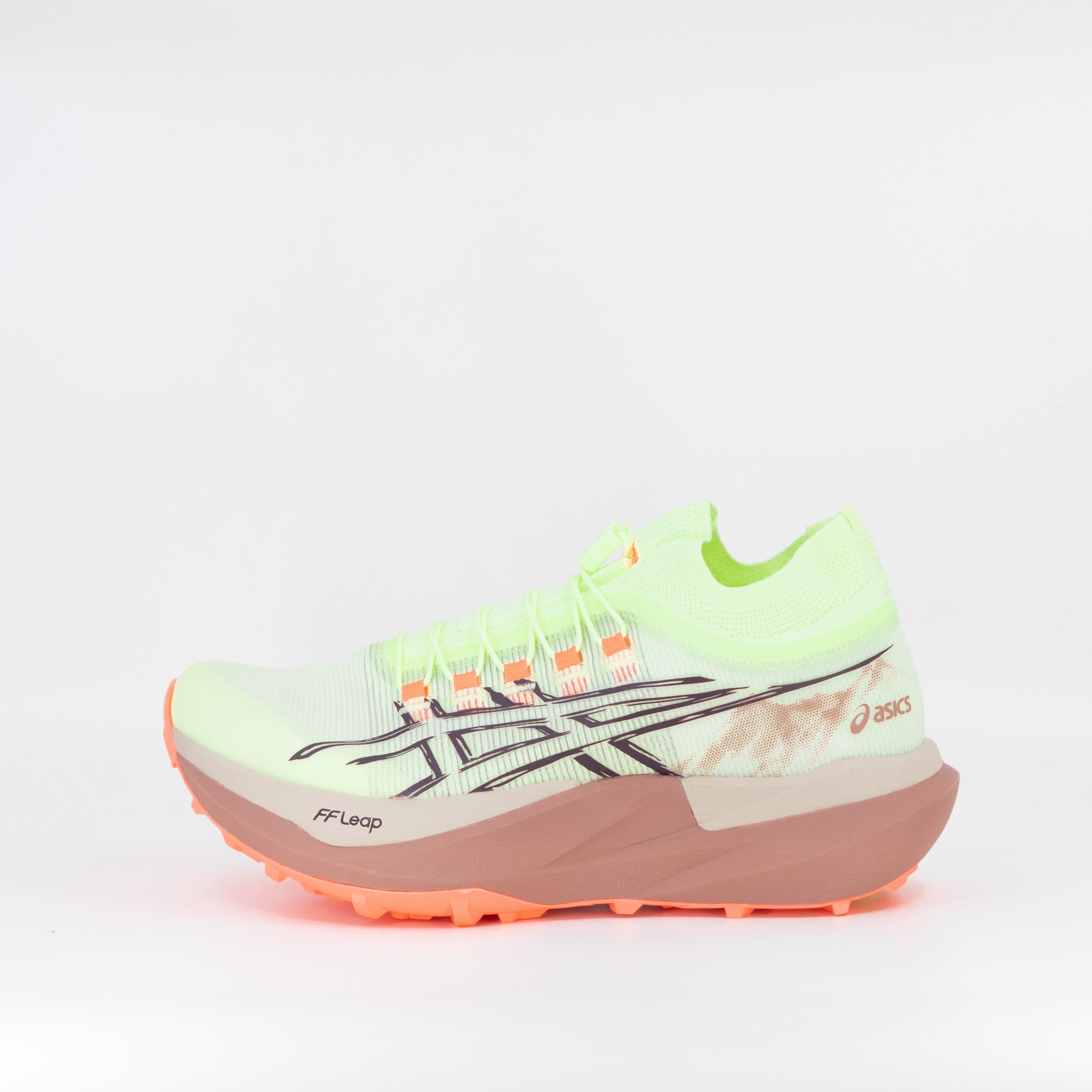 Asics Metafuji Trail 2 (D Standard) Unisex Illuminate Yellow/Dark Aubergine - Frontrunner Colombo