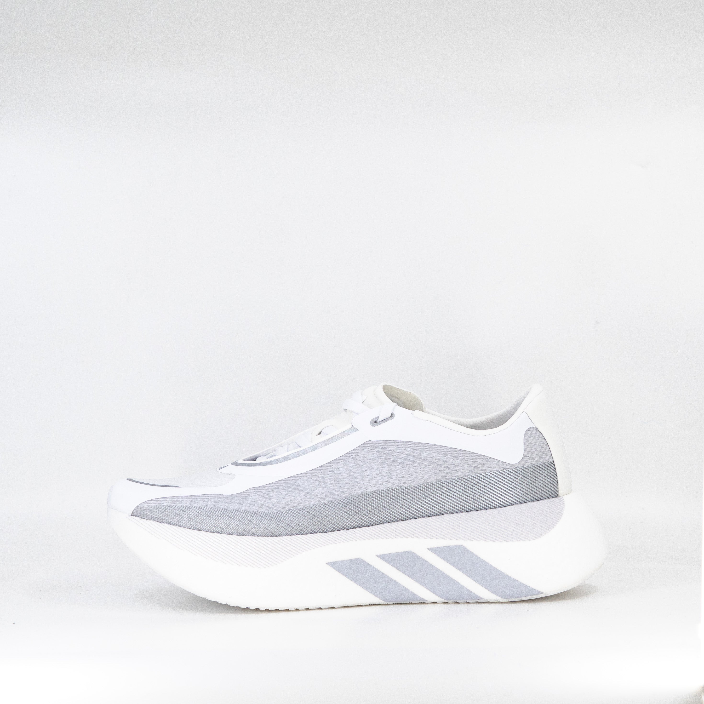 Adidas Hyperboost Edge (D Standard) Mens White/Grey/Silver Metallic - Frontrunner Colombo