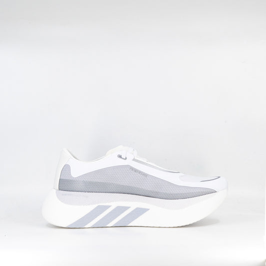 Adidas Hyperboost Edge (D Standard) Mens White/Grey/Silver Metallic - Frontrunner Colombo