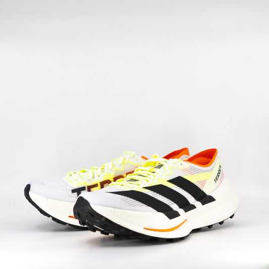 Adidas Terrex Agravic Speed Ultra 2 (D Standard) Mens Cloud White / Core Black / Semi Impact Orange - Frontrunner Colombo