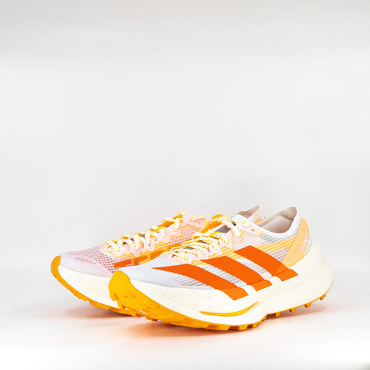 Adidas Terrex Agravic Speed Ultra 2 (B Standard) Womens Cloud White / Impact Orange / Reflective Silver - Frontrunner Colombo