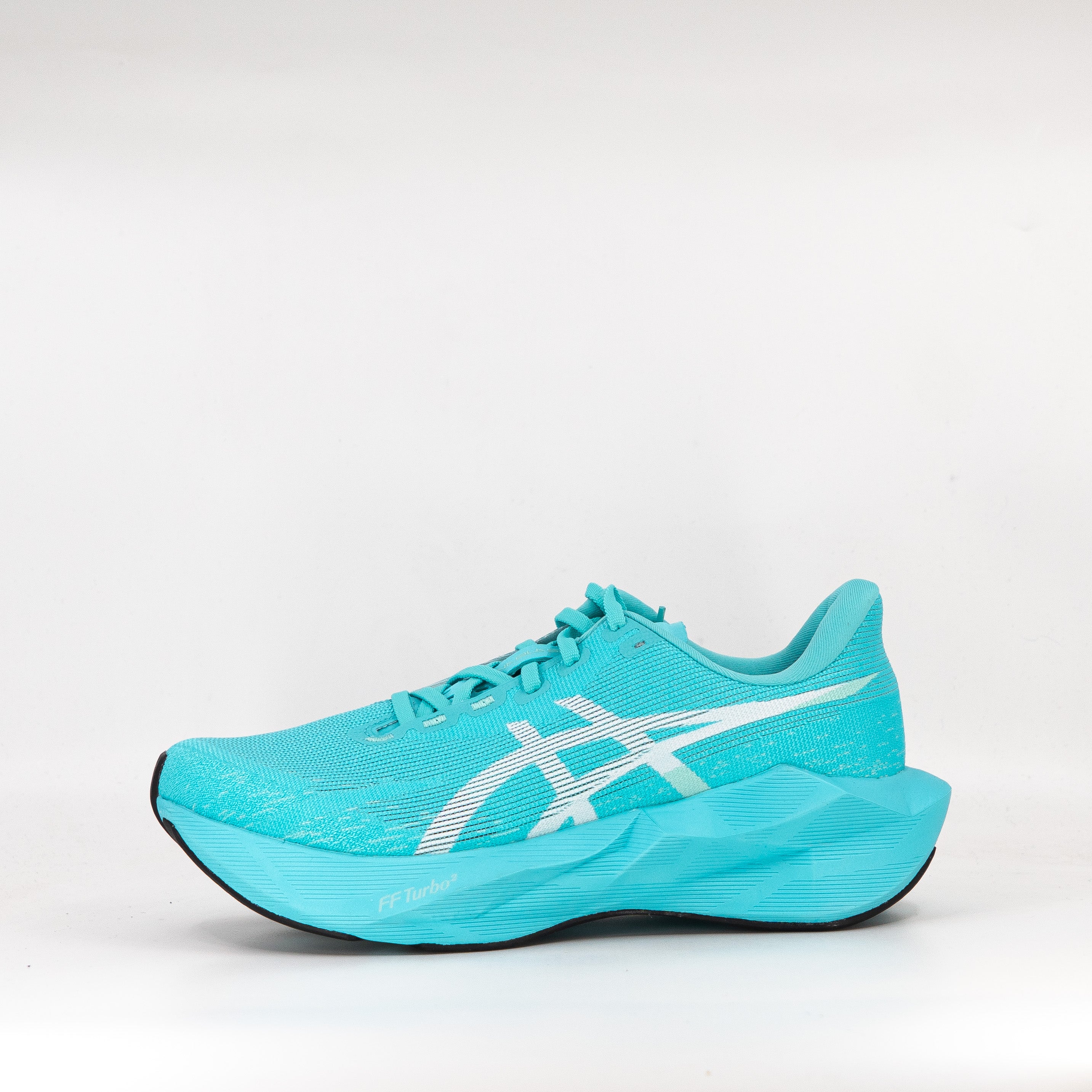Asics Novablast 6 (D Standard) Mens Energy Aqua/White - Frontrunner Colombo
