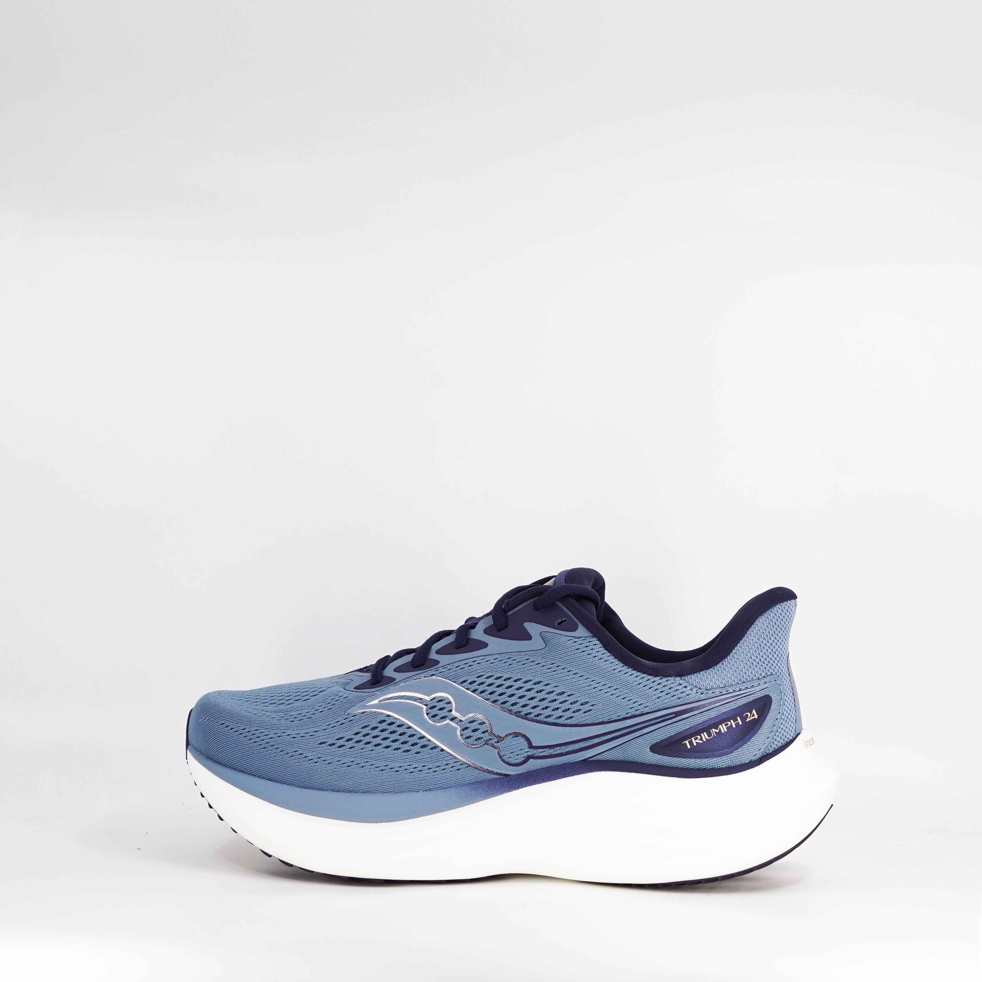 Saucony Triumph 24 (2E Wide) Mens Windward/Naval - Frontrunner Colombo