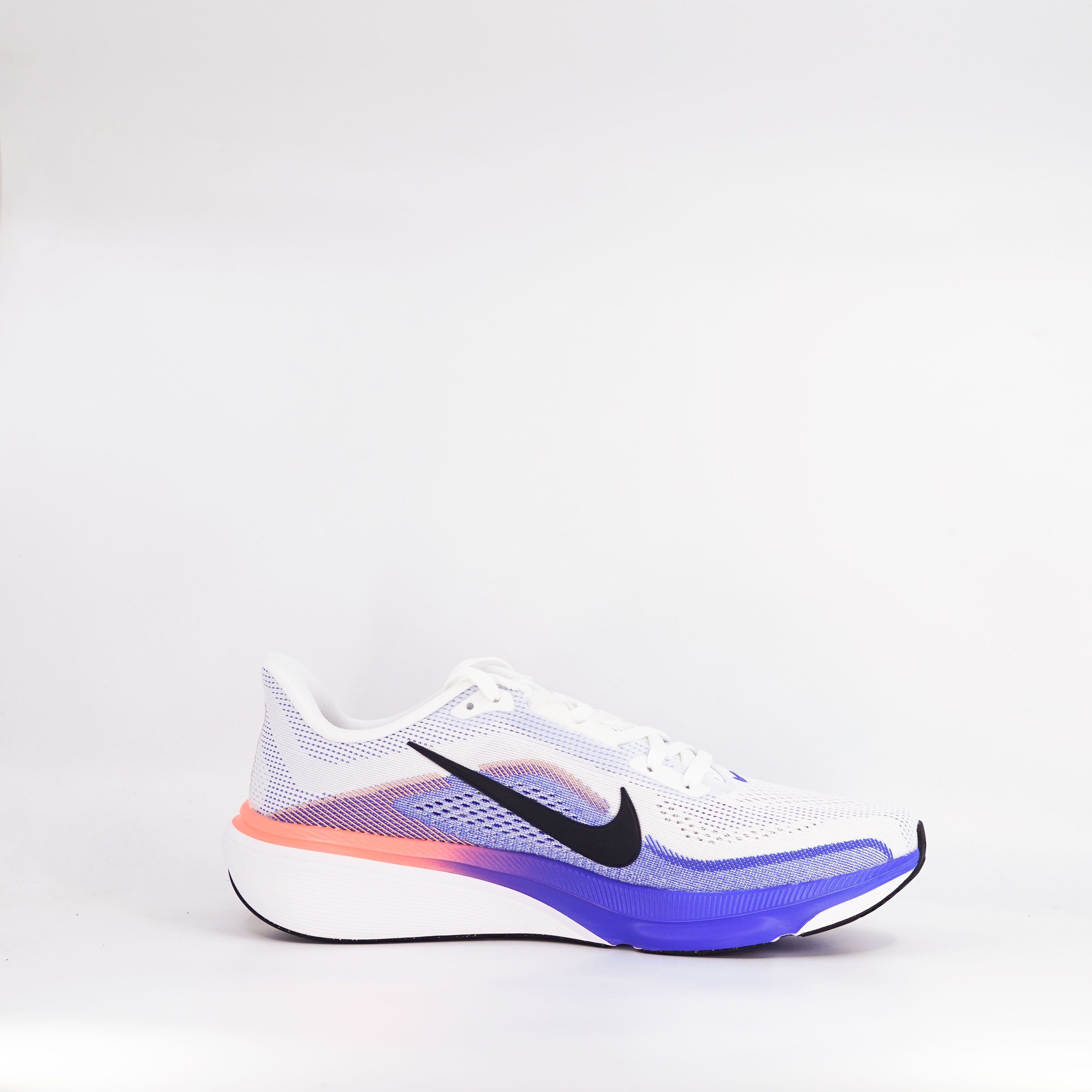 Nike Pegasus 42 (D Standard) Mens White/Black/Racer Blue - Frontrunner Colombo