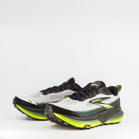 Brooks Cascadia 20 (2E Wide) Mens Grey/Black/Nightlife - Frontrunner Colombo