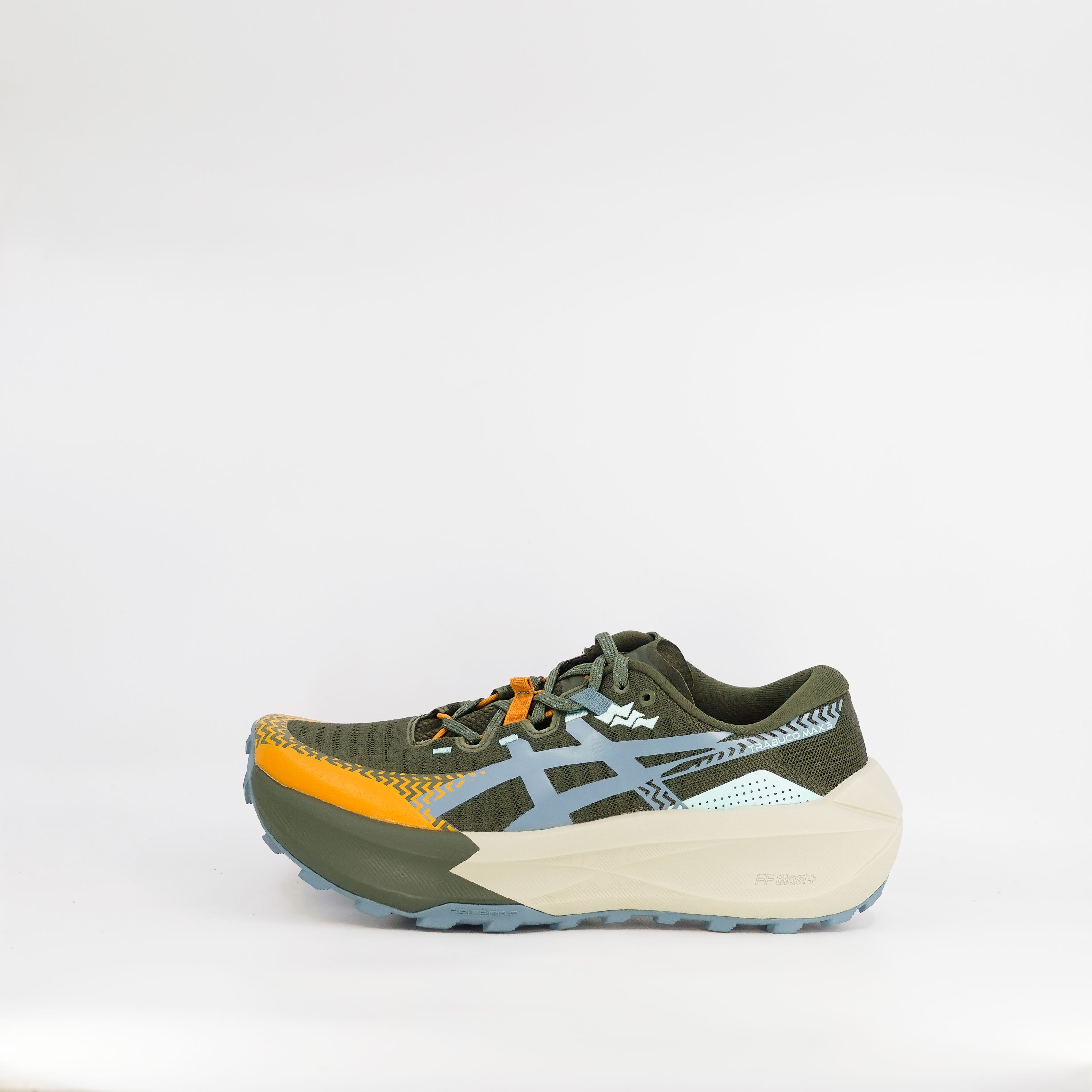 Asics Trabuco Max 5 (D Standard) Mens Vintage Khaki/Foggy Teal