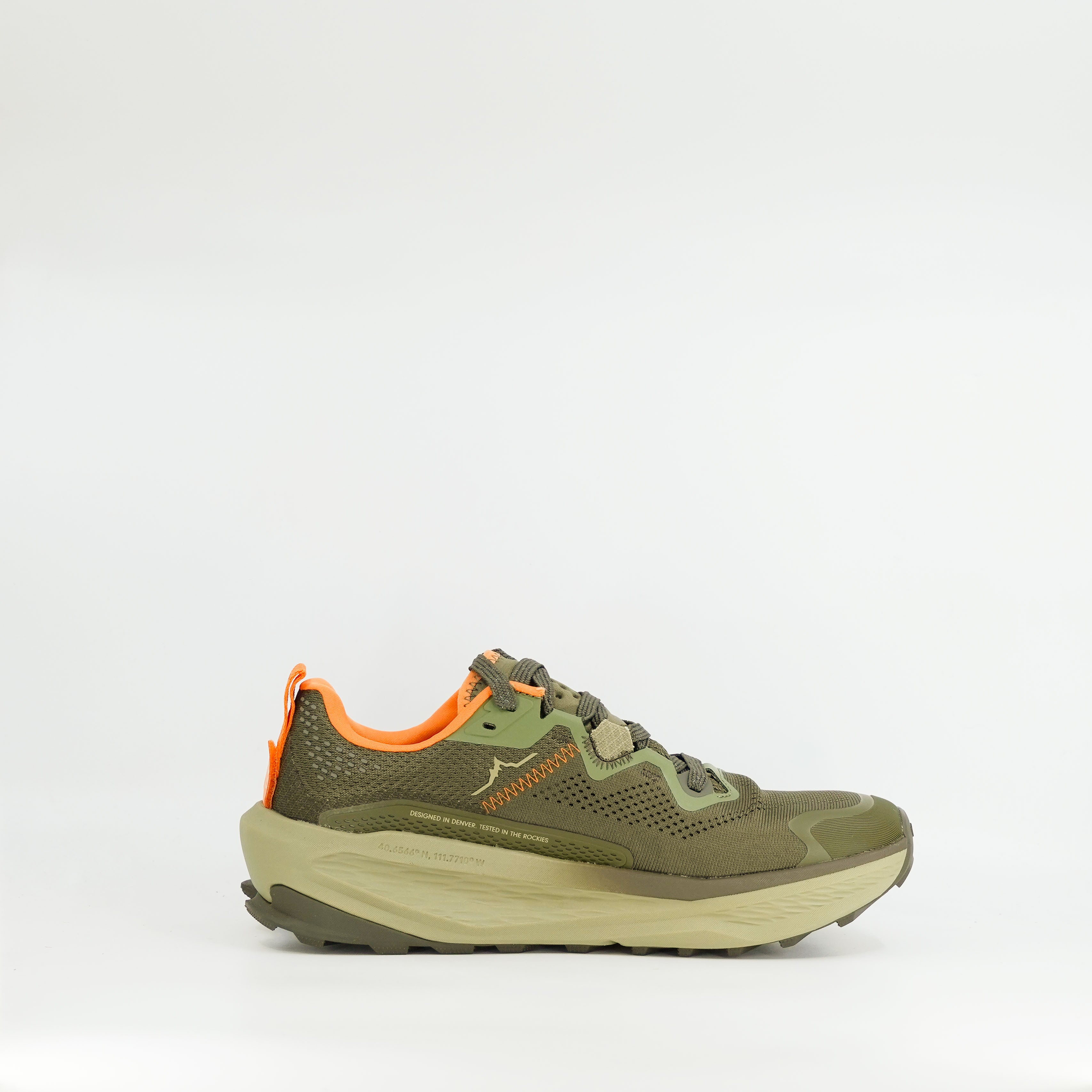 Altra Olympus 7 (D Standard) Mens Dark Olive/Black