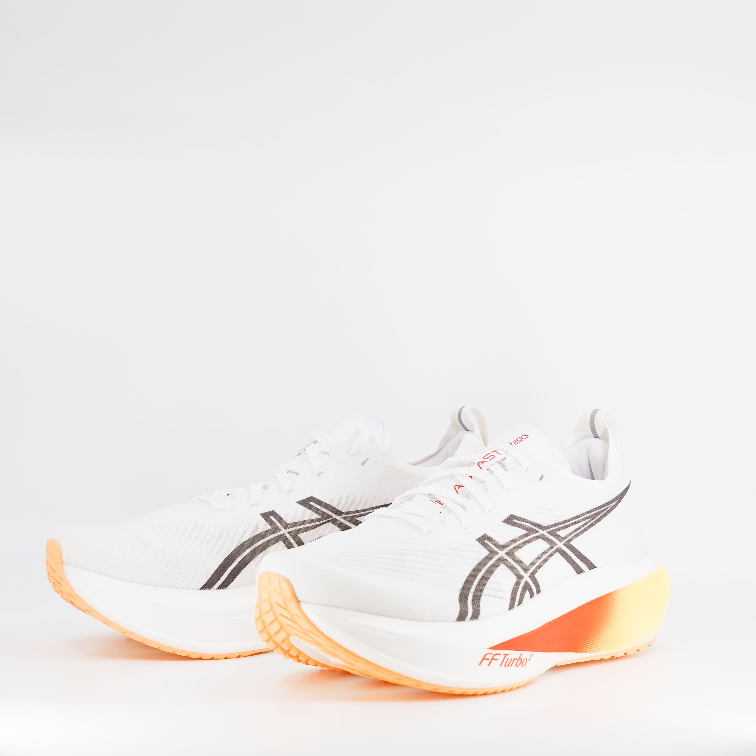 Asics Megablast (D Standard) Unisex White/Orange Glow