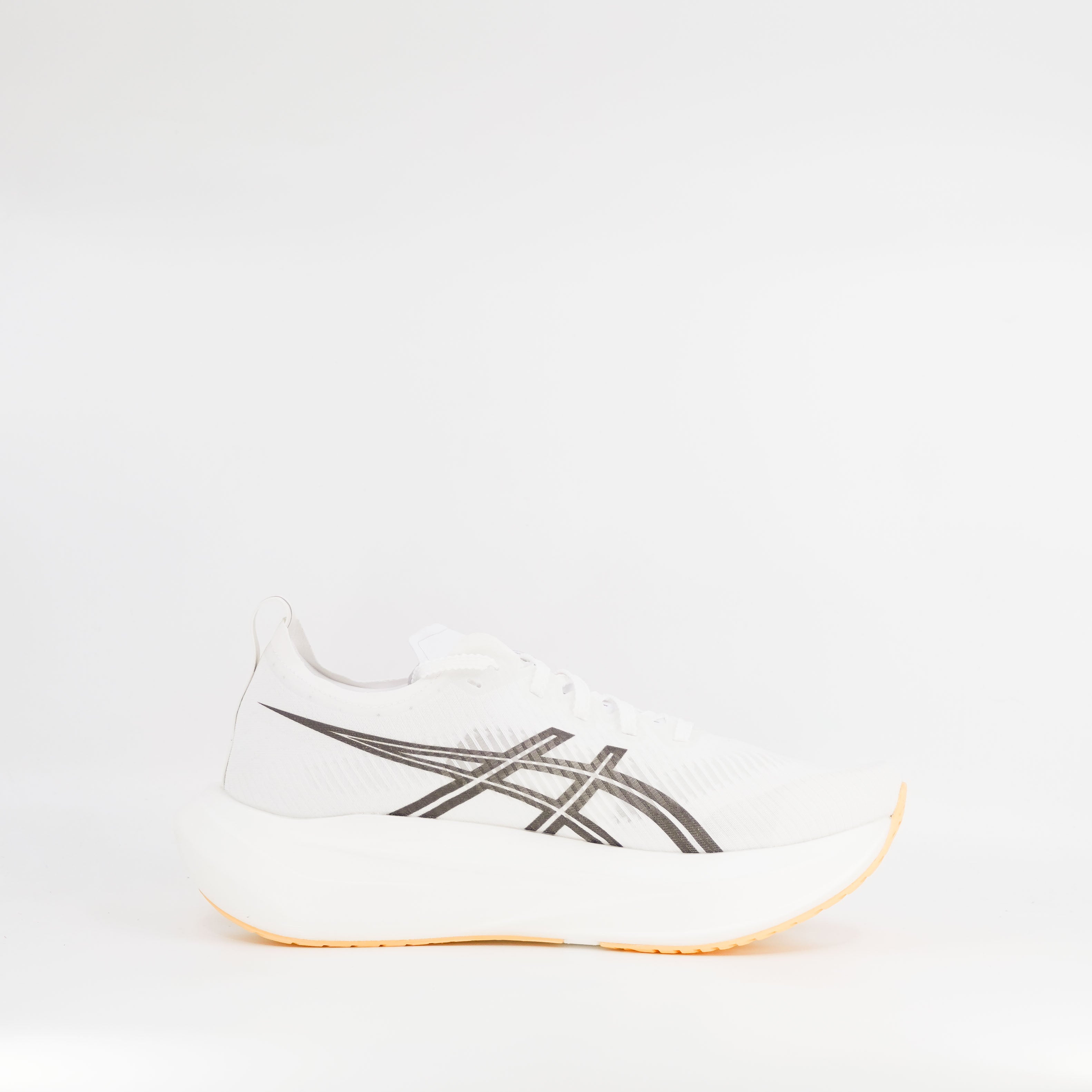 Asics Megablast (D Standard) Unisex White/Orange Glow