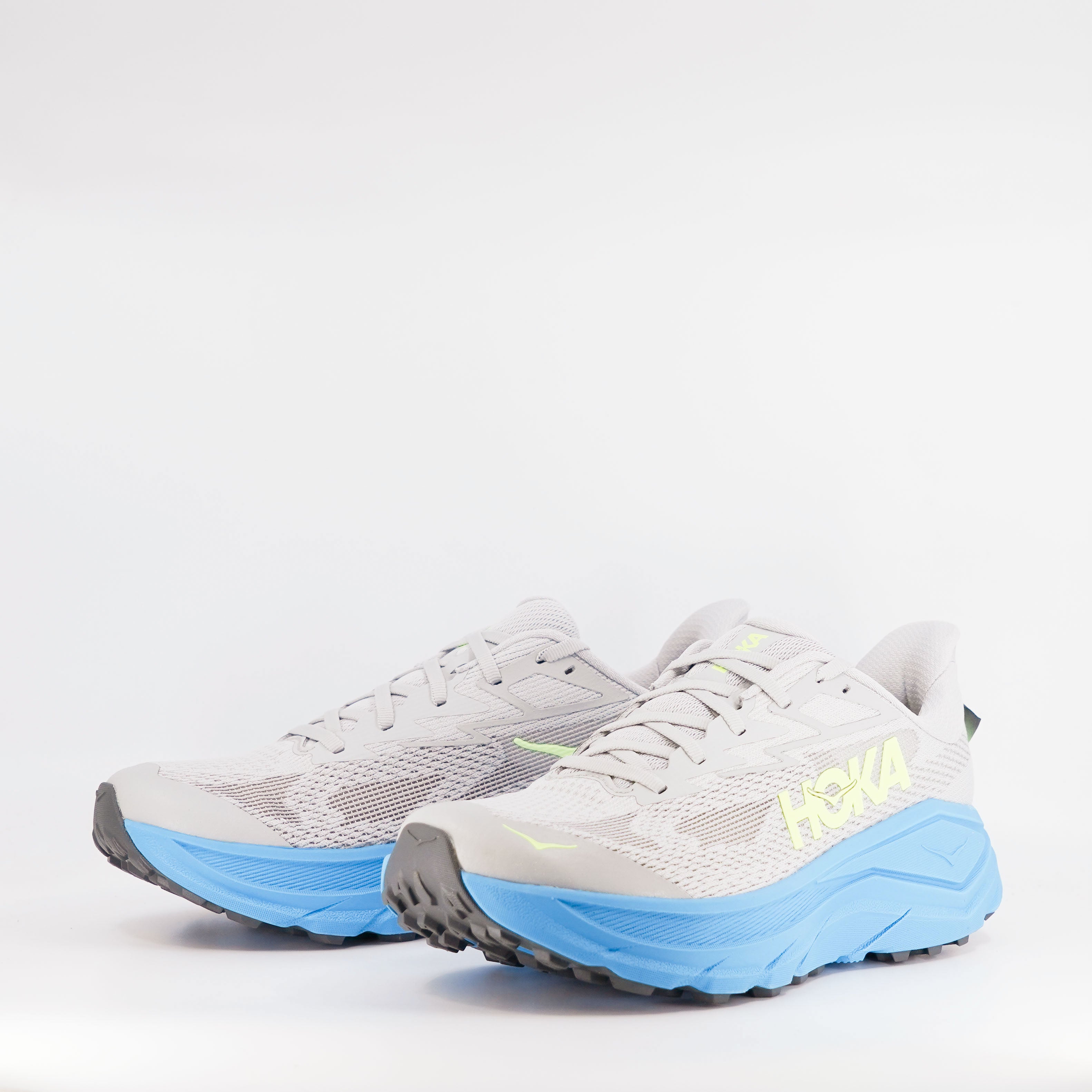 Hoka Challenger 8 (2E Wide) Mens Stardust/Virtual Blue - Frontrunner Colombo