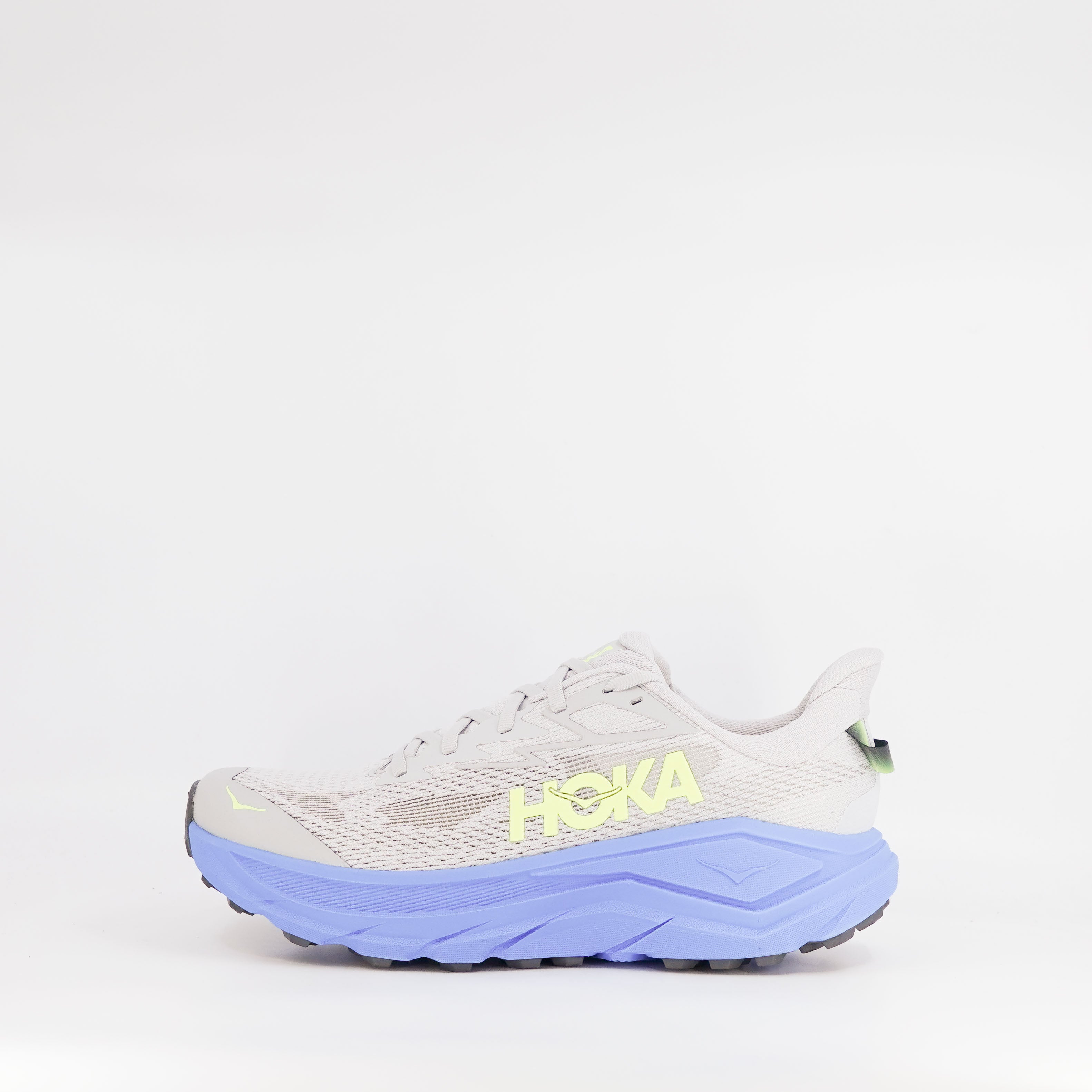 Hoka Challenger 8 (2E Wide) Mens Stardust/Virtual Blue