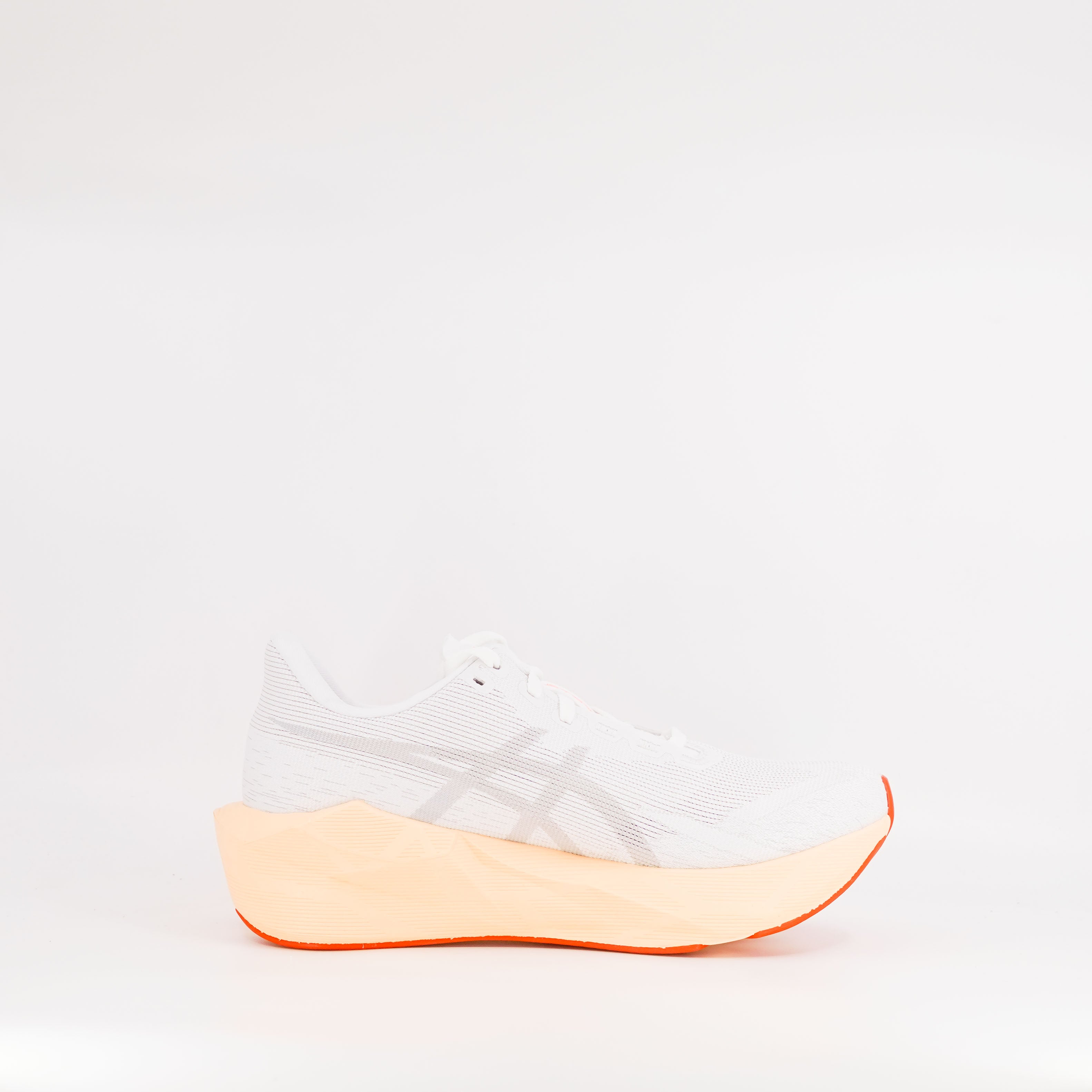 Asics Novablast 6 (B Standard) Womens White/Vivid Coral