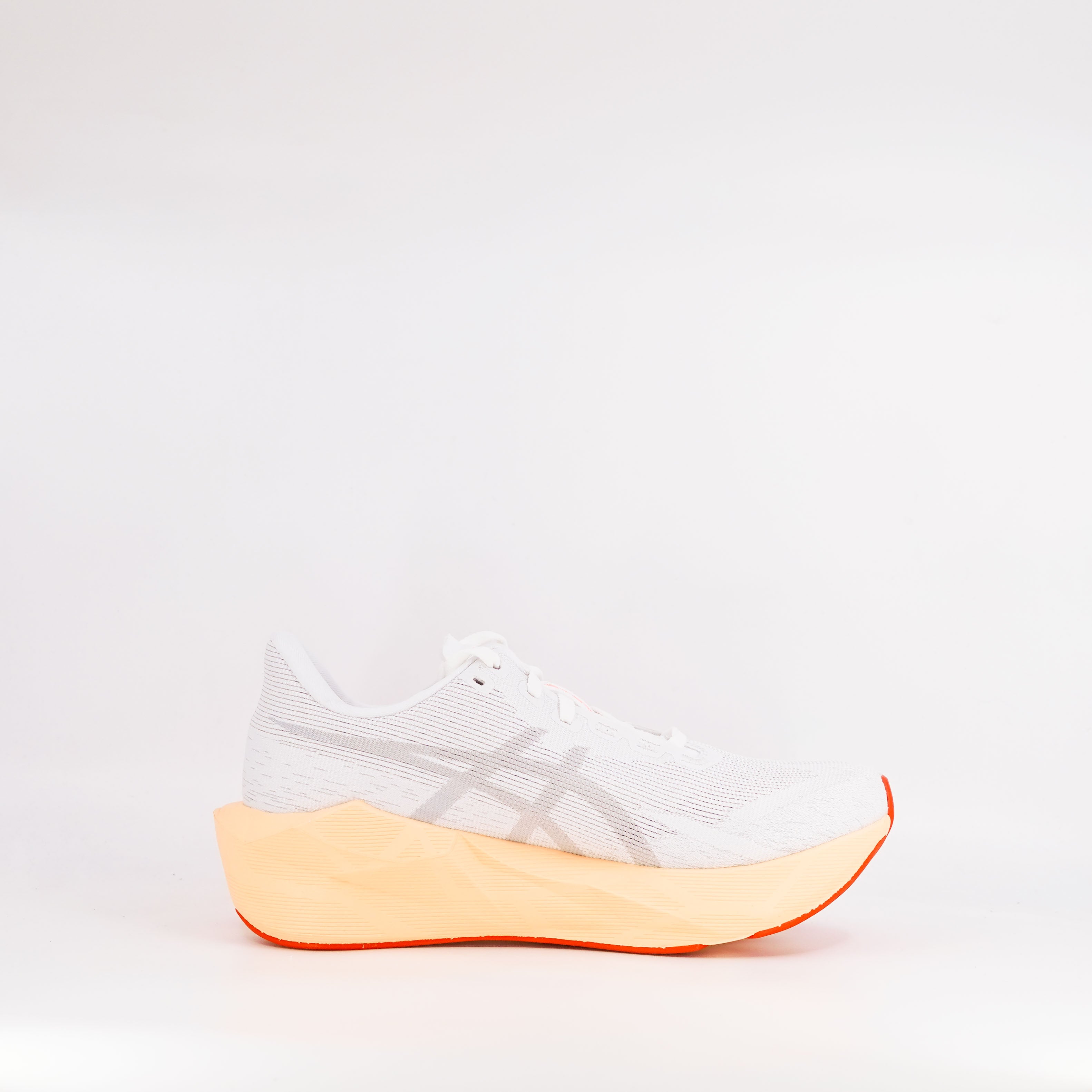 Asics Novablast 6 (B Standard) Womens White/Vivid Coral