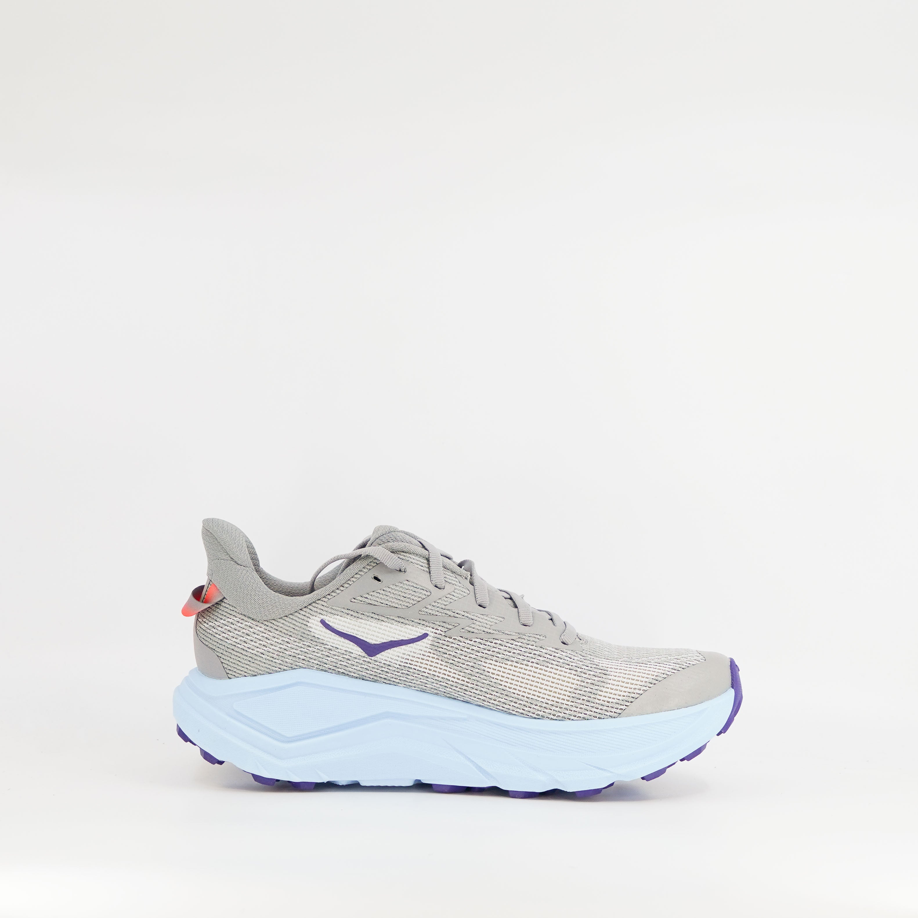 Hoka Challenger 8 (B Standard) Womens Galactic Grey/Soaring Blue