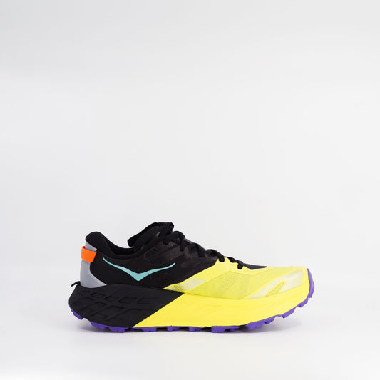 Hoka Speedgoat 7 (D Standard) Mens Black/Hoka Citrus - Frontrunner Colombo