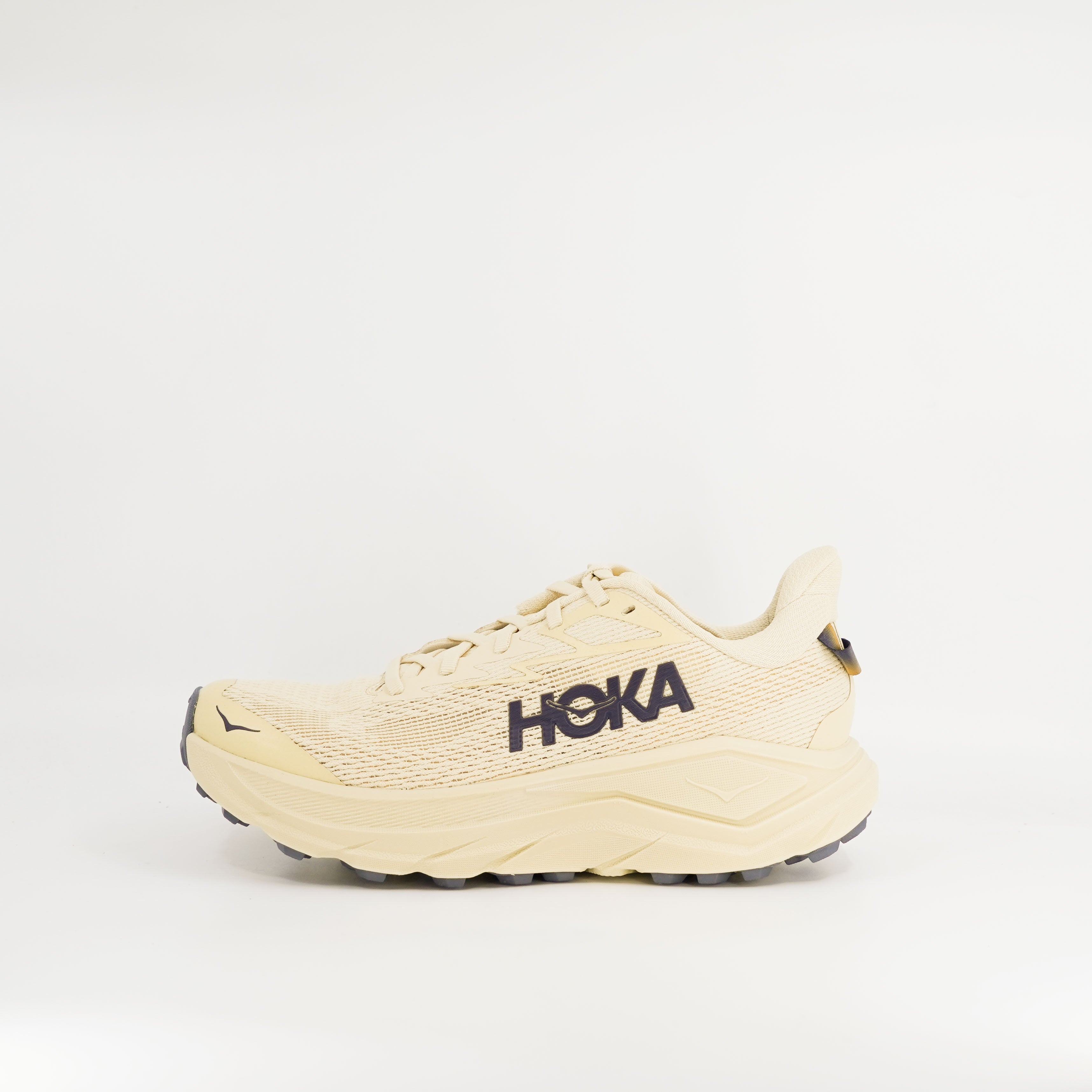 Hoka Challenger 8 (B Standard) Womens Barley Flour/Faded Navy - Frontrunner Colombo