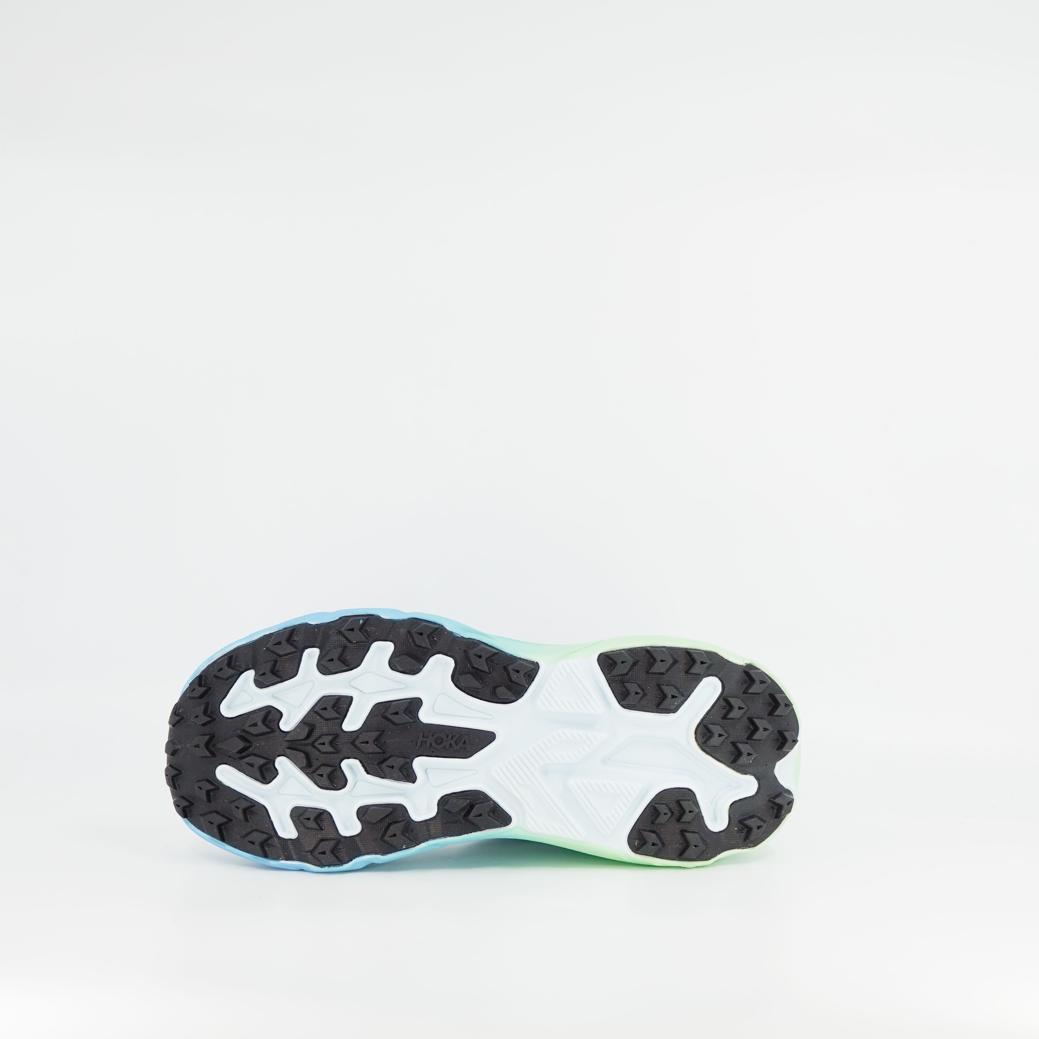 Hoka Challenger 8 (B Standard) Womens Glimmering Blue/Tart Apple