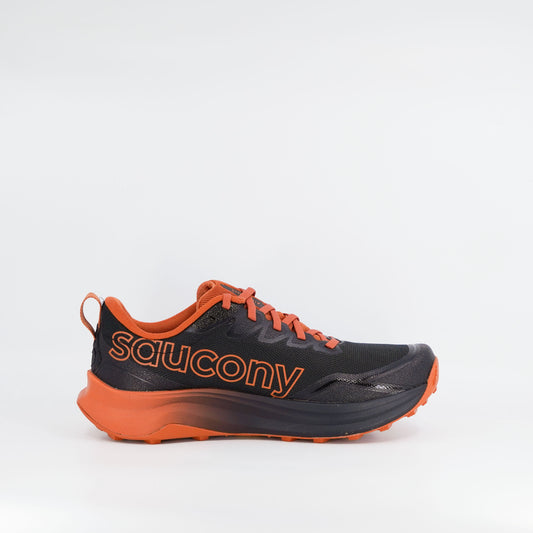Saucony Peregrine 16 (D Standard) Mens Black/Rust - Frontrunner Colombo