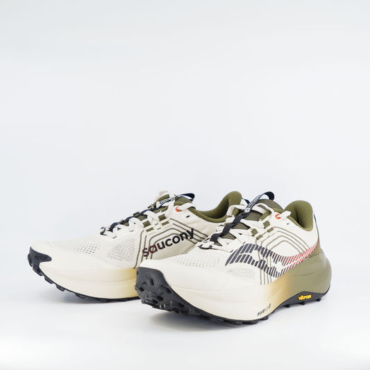 Saucony Xodus Ultra 4 (D Standard) Mens Eggshell/Field - Frontrunner Colombo