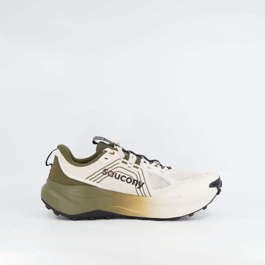 Saucony Xodus Ultra 4 (D Standard) Mens Eggshell/Field - Frontrunner Colombo
