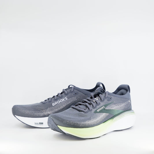 Brooks Adrenaline GTS 25 (2E Wide) Mens Grey/Paradise Green/Spruce - Frontrunner Colombo