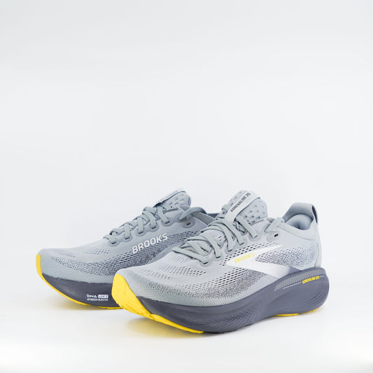 Brooks Adrenaline GTS 25 (4E Wide) Mens Primer Grey/Ebony/Jasmin - Frontrunner Colombo