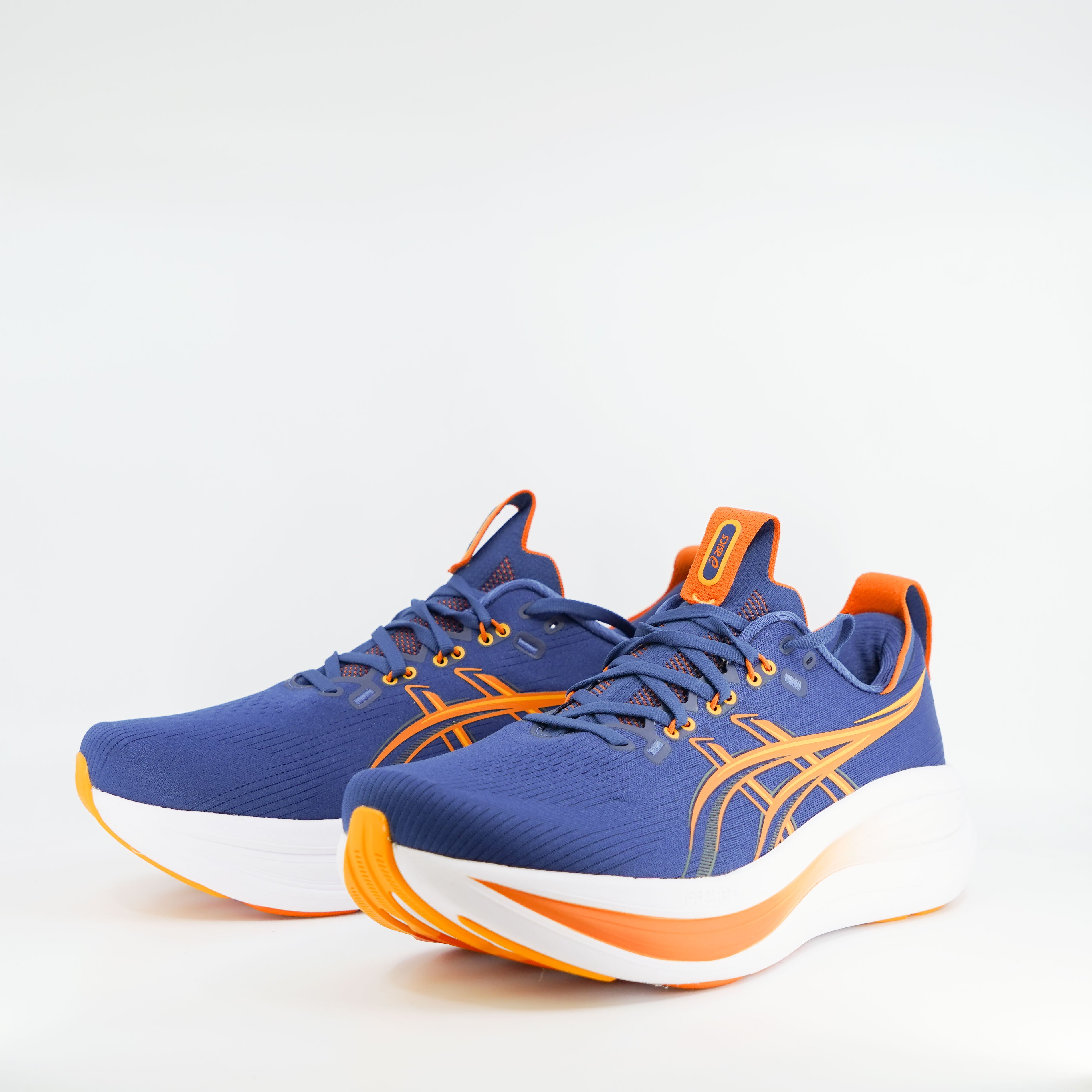 Asics Gel-Nimbus 28 (2E Wide) Mens Twilight Blue/Anzu
