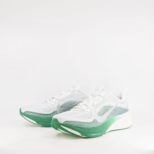 Nike Air Zoom Pegasus 42 (B Standard) Womens White/Metallic Silver - Frontrunner Colombo