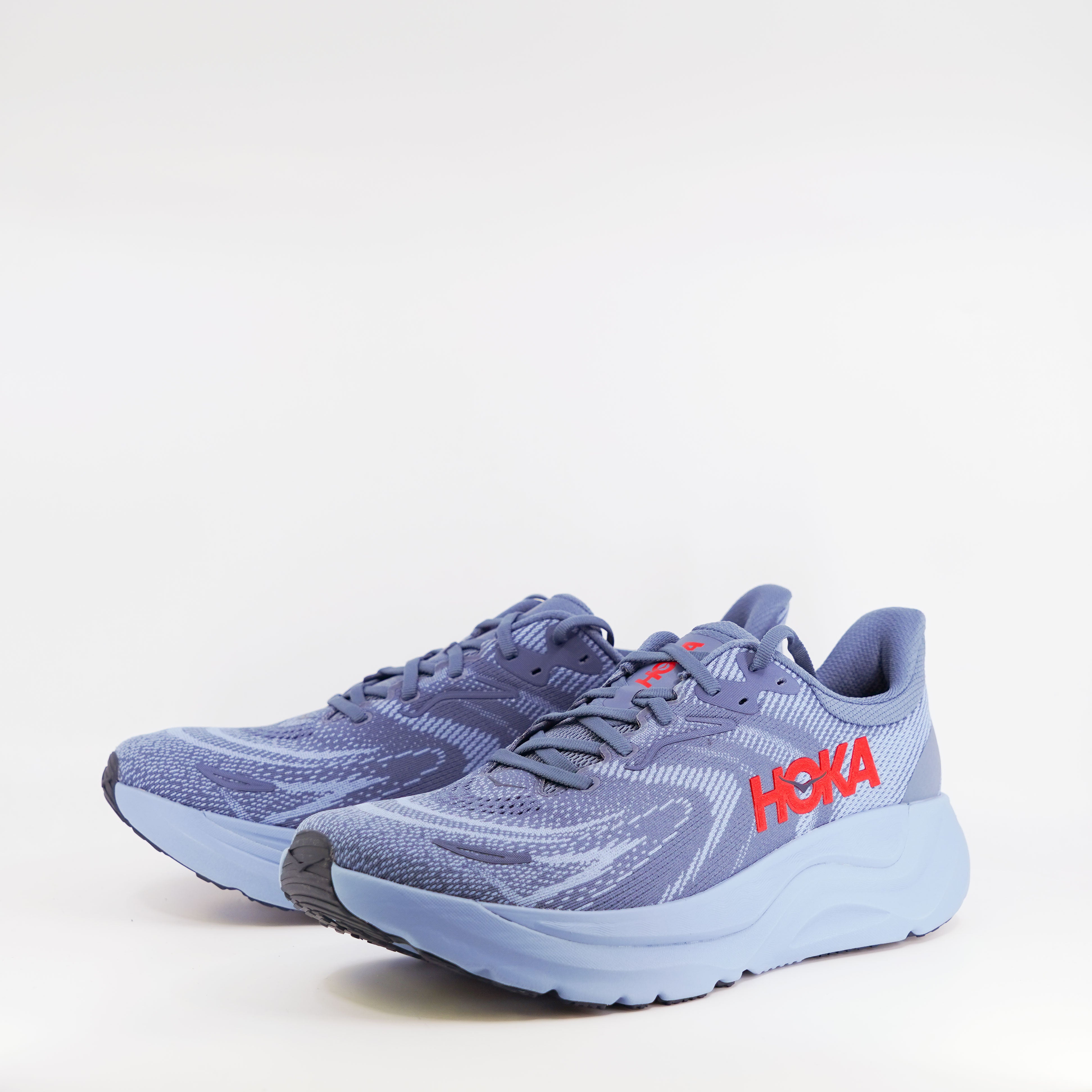 Hoka Arahi 8 (D Standard) Mens Thunder Cloud/Vermillion - Frontrunner Colombo
