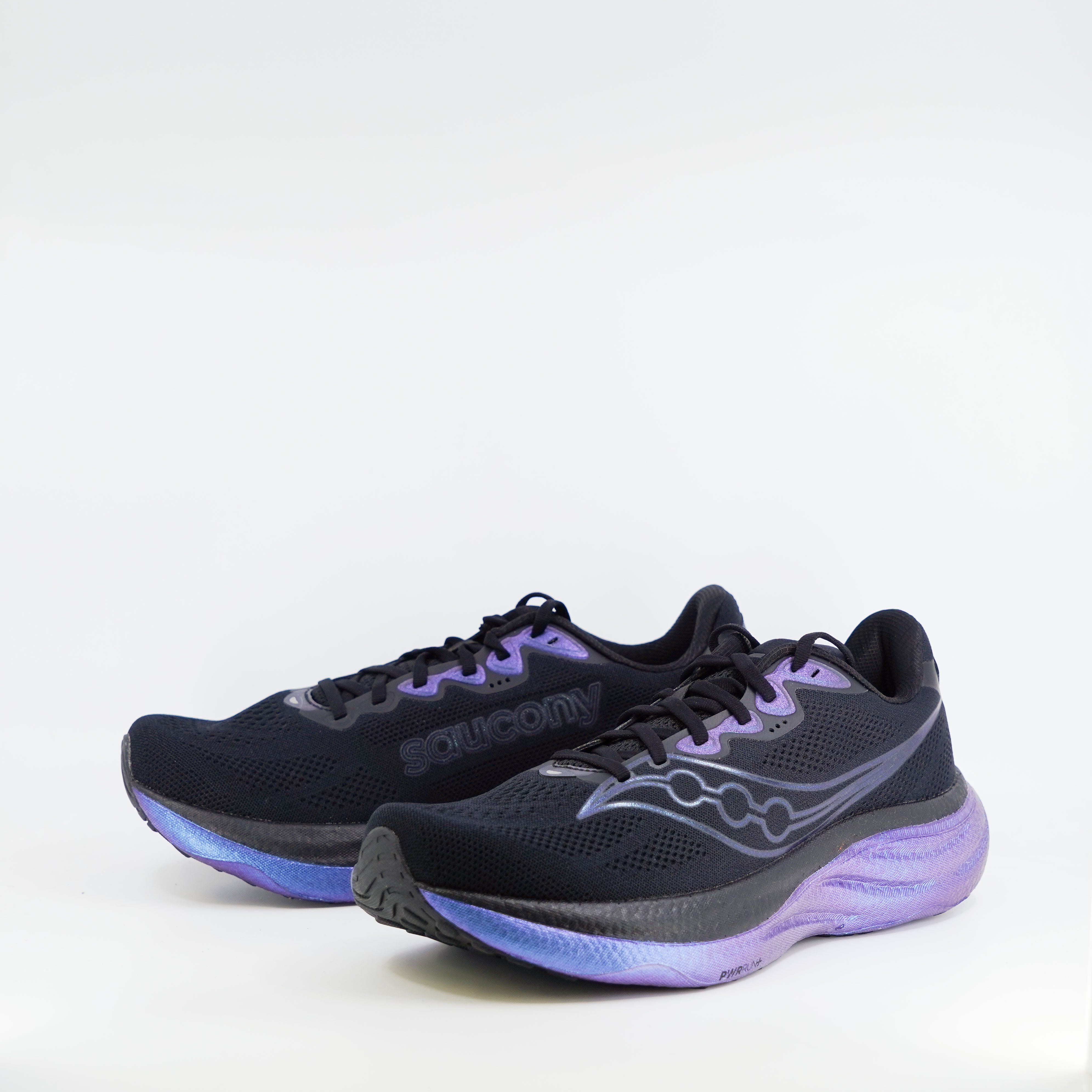 Saucony Ride 19 (D Standard) Mens Black/Nightsky Noir