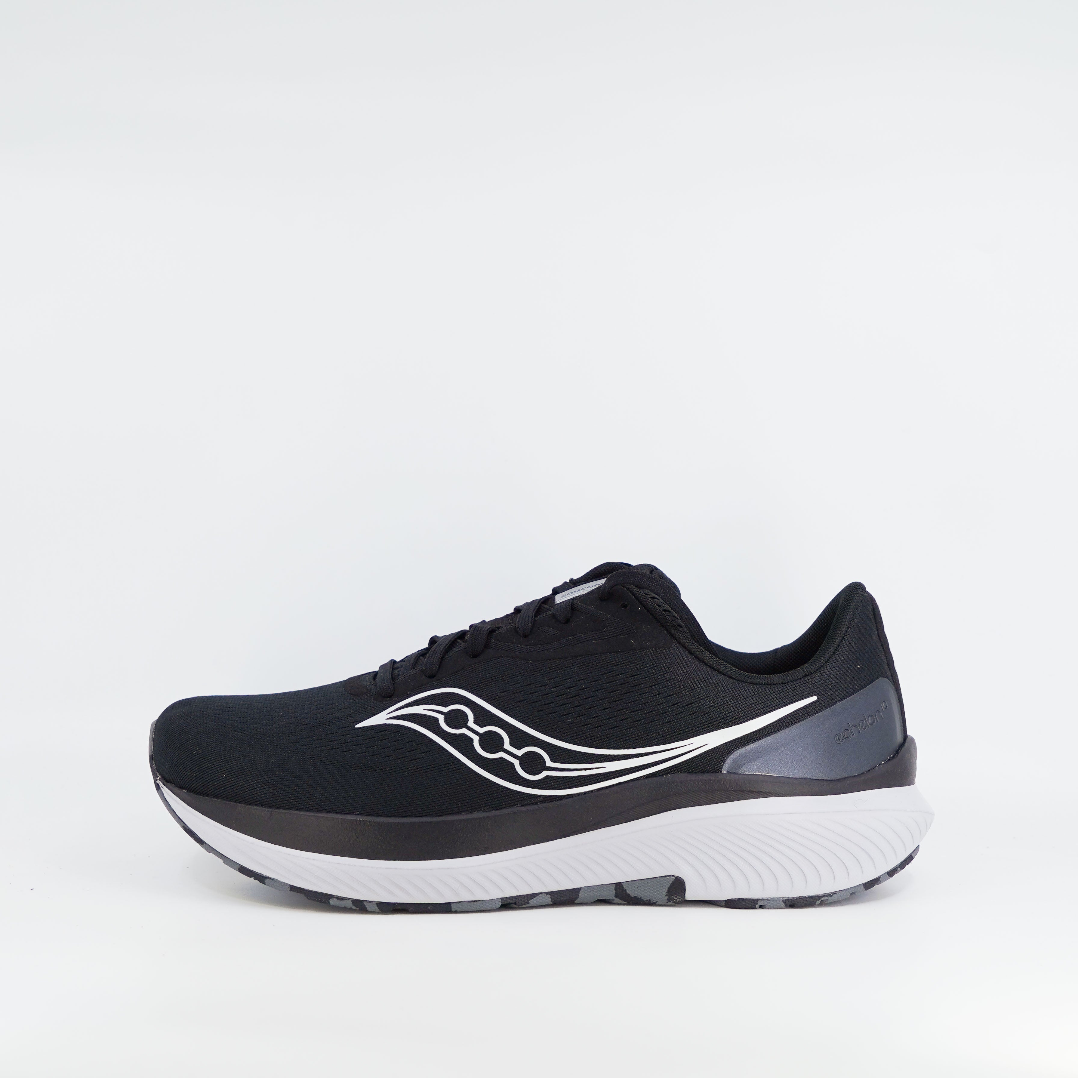 Saucony Echelon 10 (4E Extra Wide) Mens Black/Silver