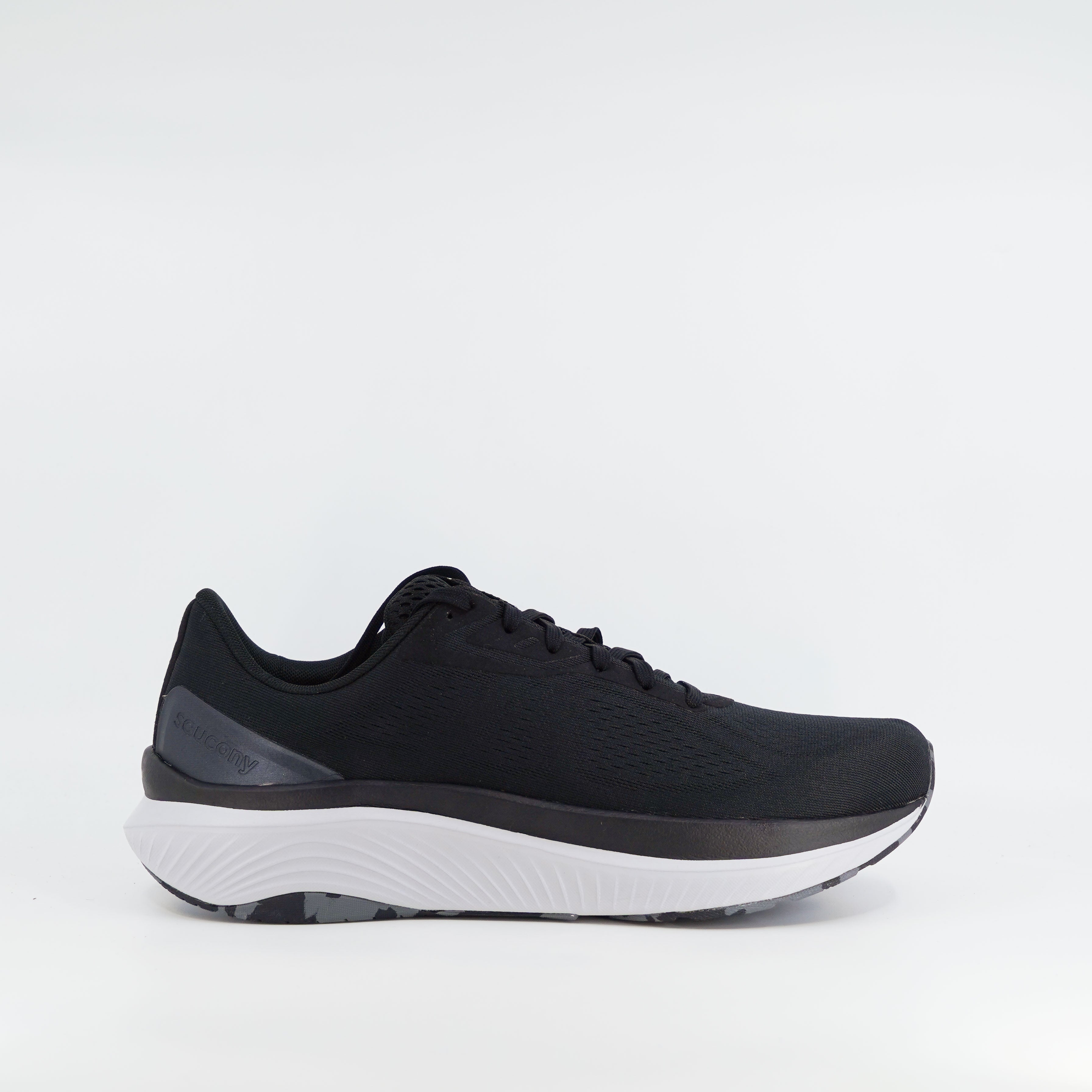 Saucony Echelon 10 (4E Extra Wide) Mens Black/Silver