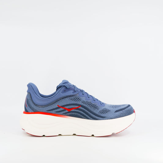 Hoka Bondi 9 (2E Wide) Mens Thunder Cloud Vermillion - Frontrunner Colombo