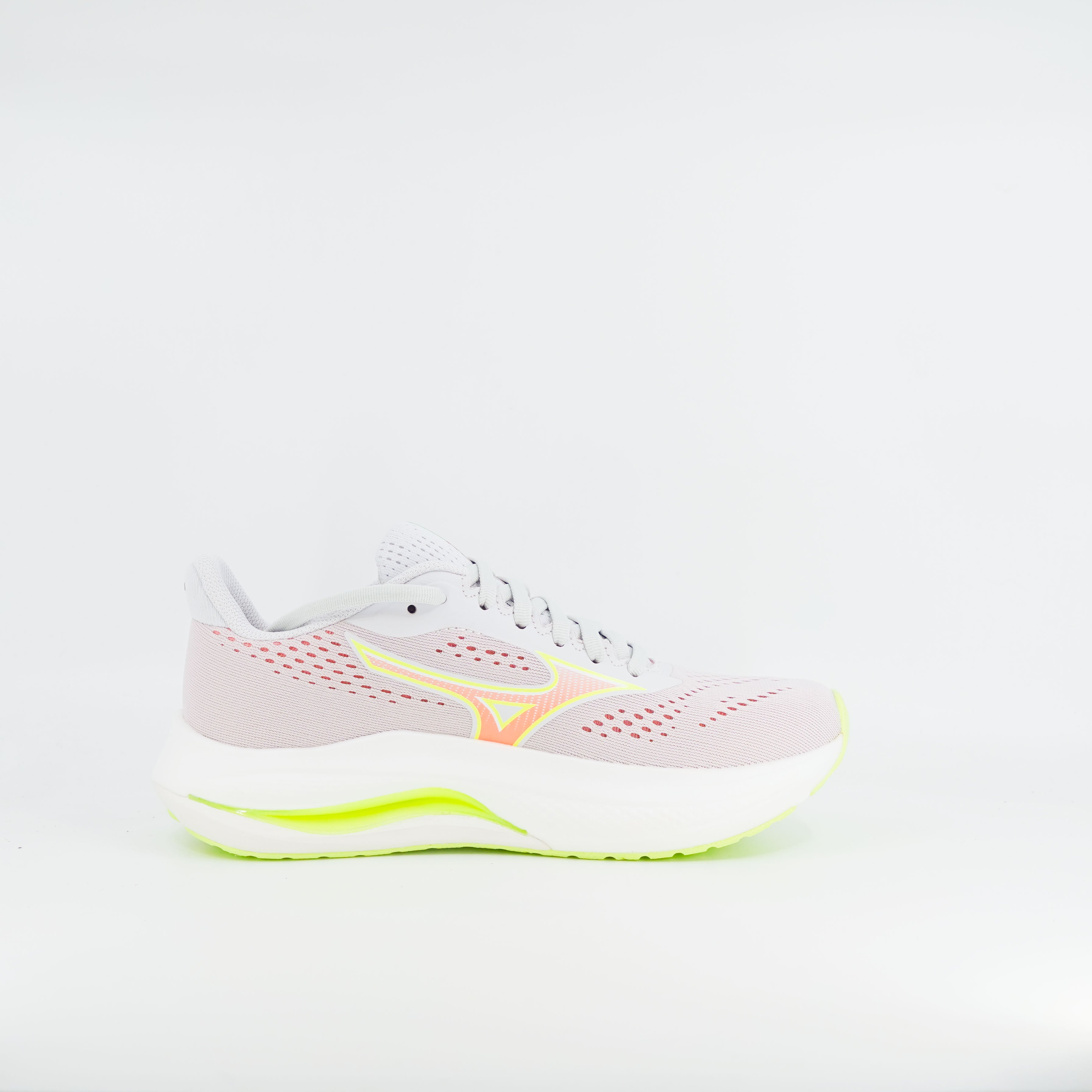 Mizuno Wave Inspire 22 (B Standard) Womens Cloudscape/Desert Flower/Lime Pulp - Frontrunner Colombo