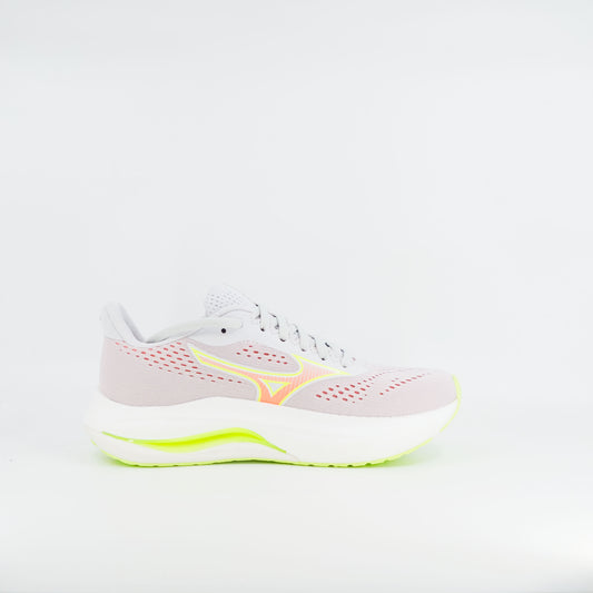 Mizuno Wave Inspire 22 (B Standard) Womens Cloudscape/Desert Flower/Lime Pulp - Frontrunner Colombo