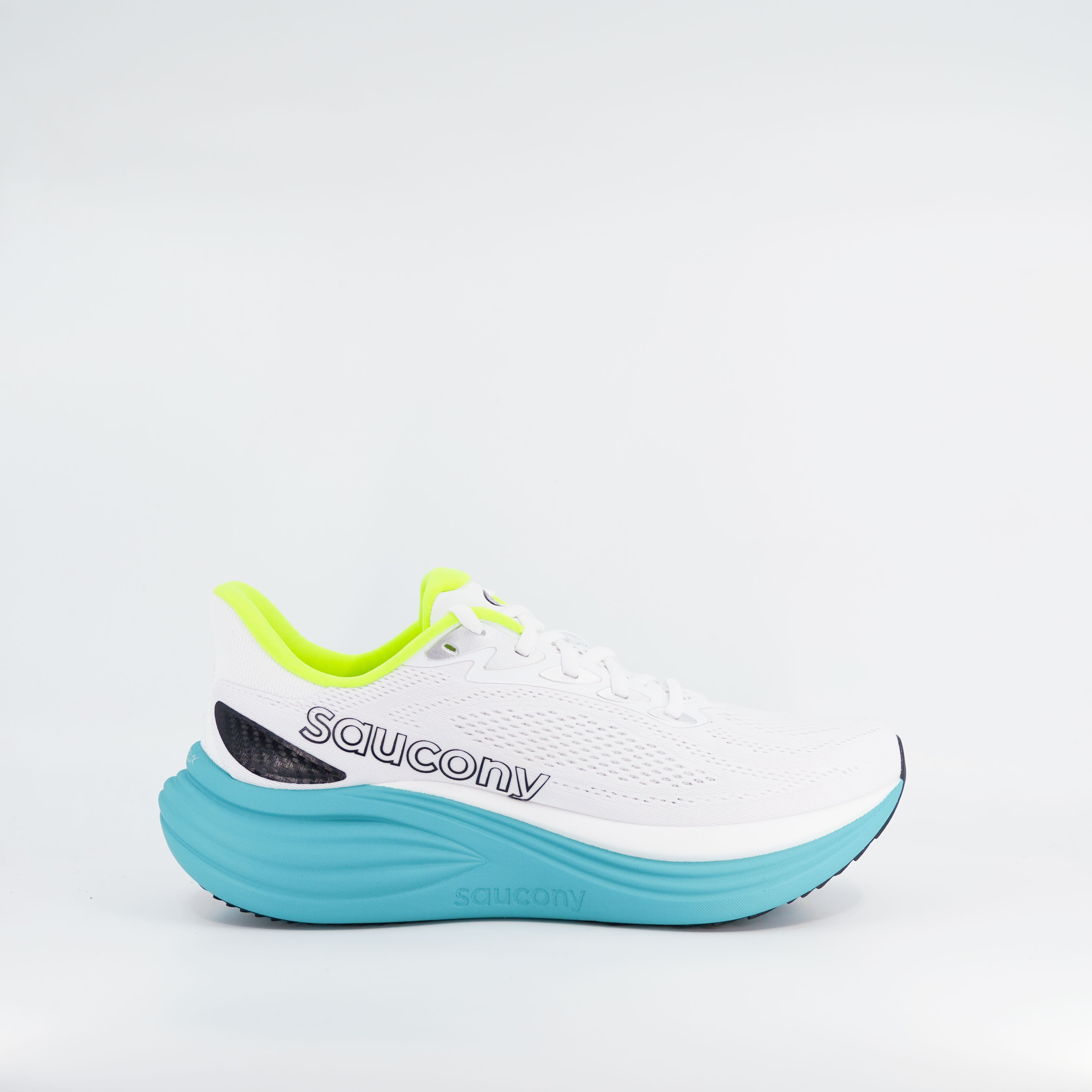 Saucony Triumph 24 (D Standard) Mens White/Tranquil