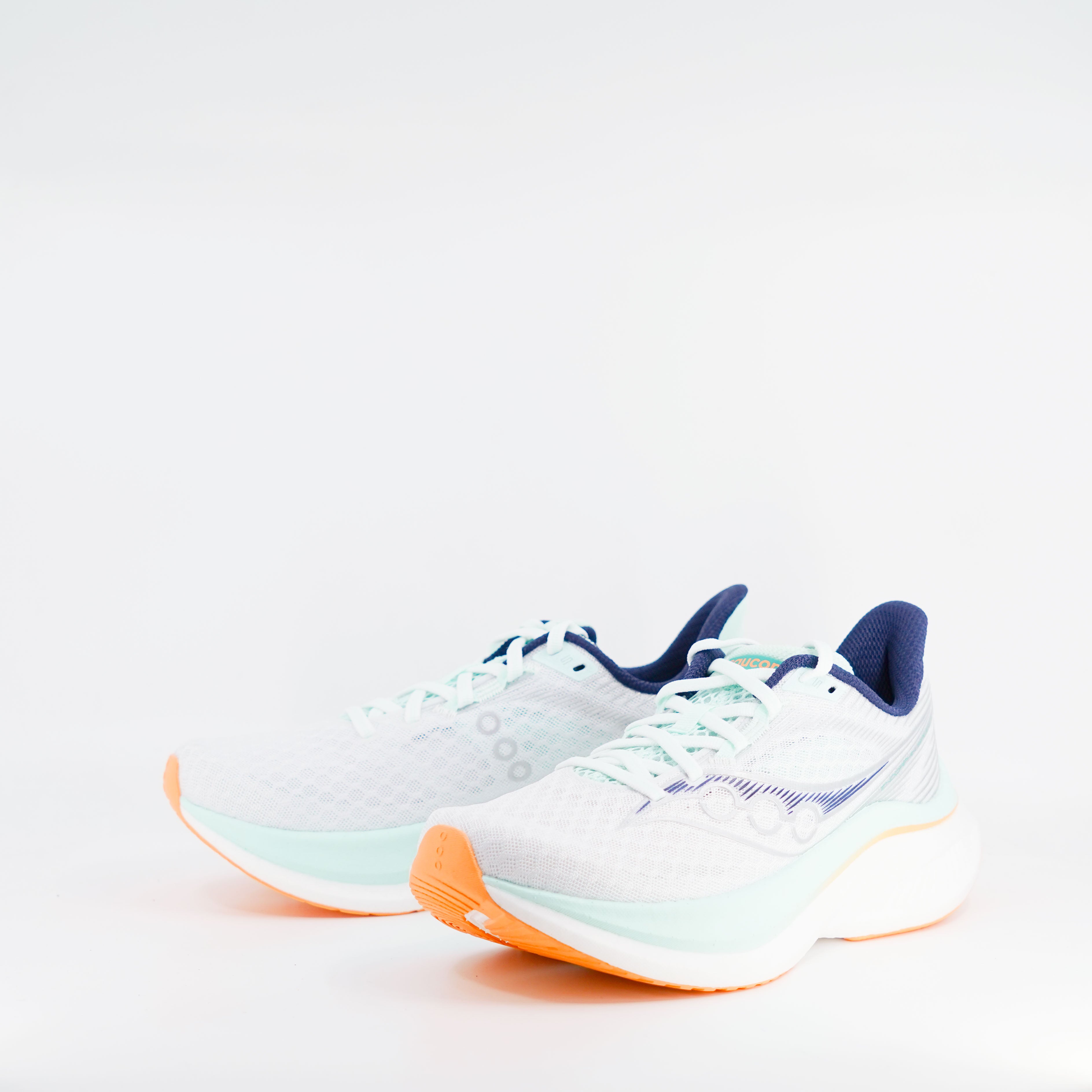 Saucony Endorphin Speed 5 (B Standard) Womens White/Spa