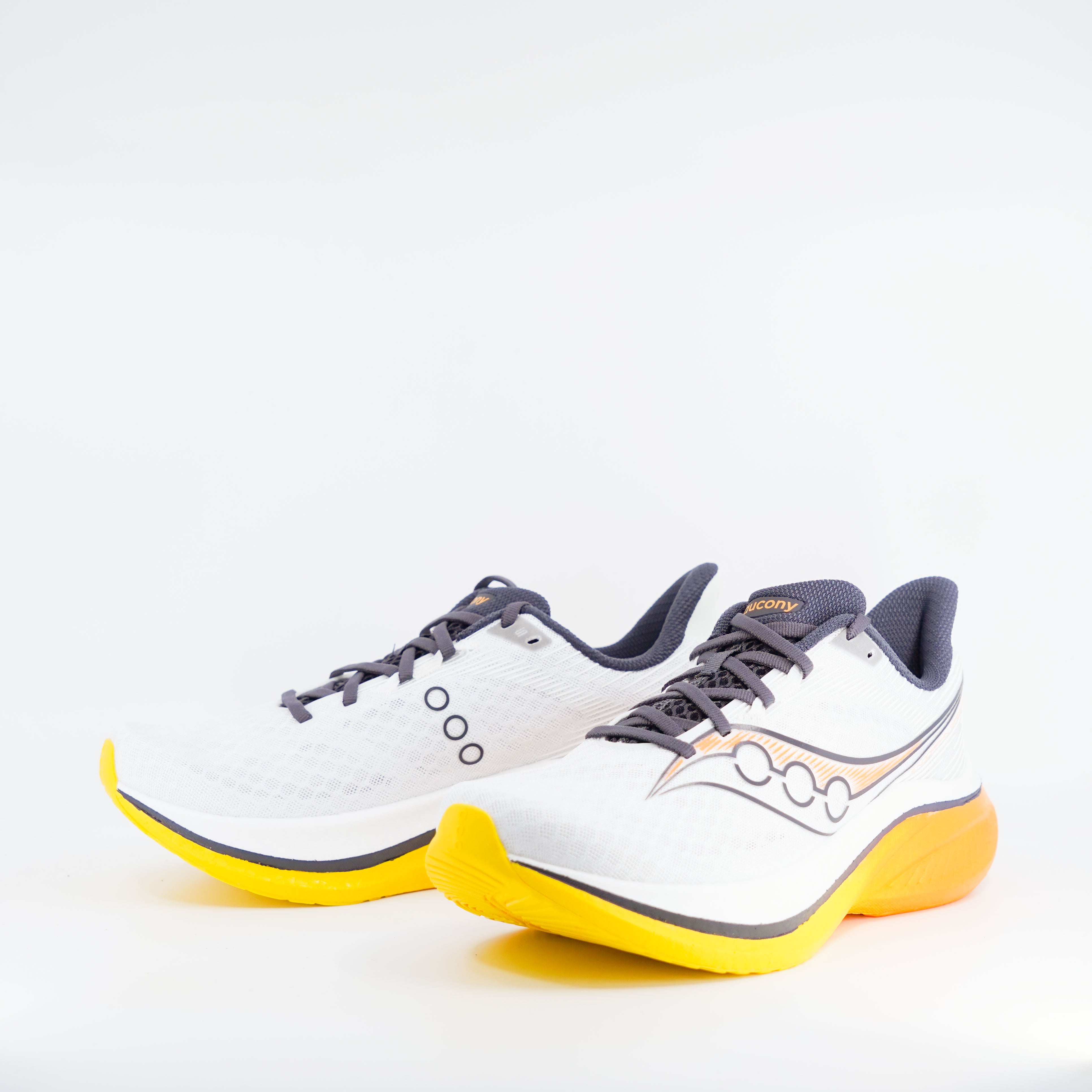 Saucony Endorphin Speed 5 (D Standard) Mens White/Fuego