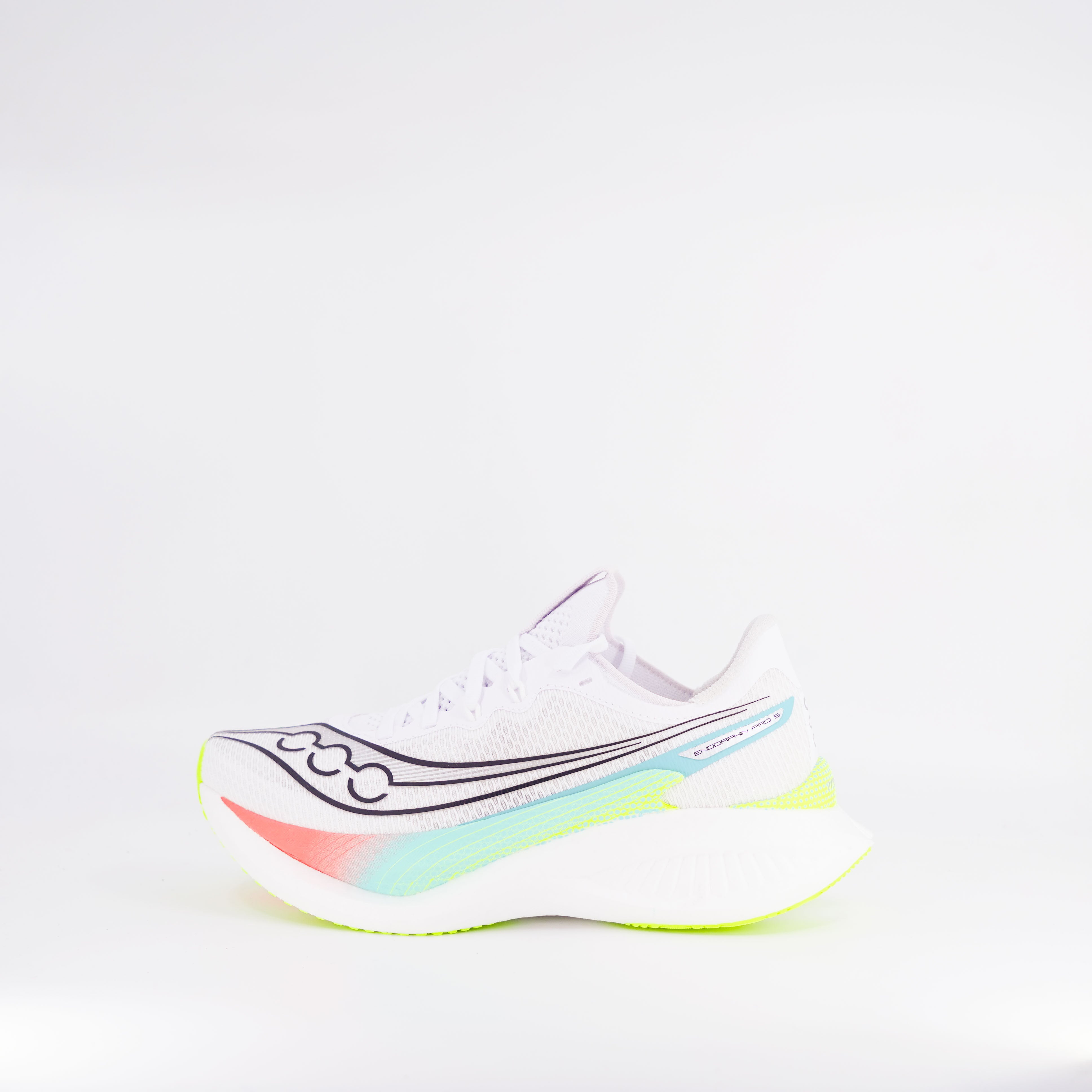 Saucony Endorphin Pro 5 (B Standard) Womens White/Multi