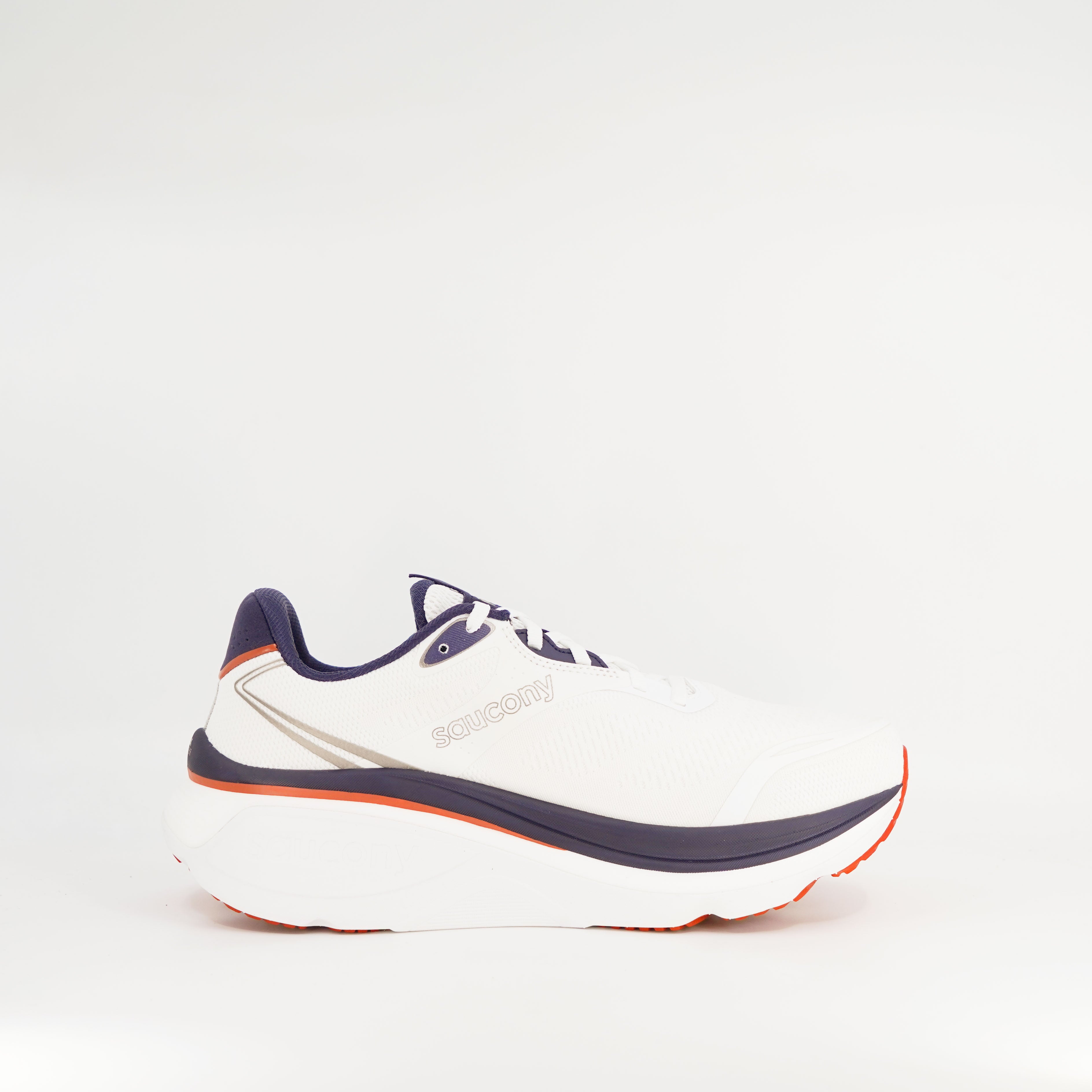 Saucony Hurricane 26 (D Standard) Mens White/Naval