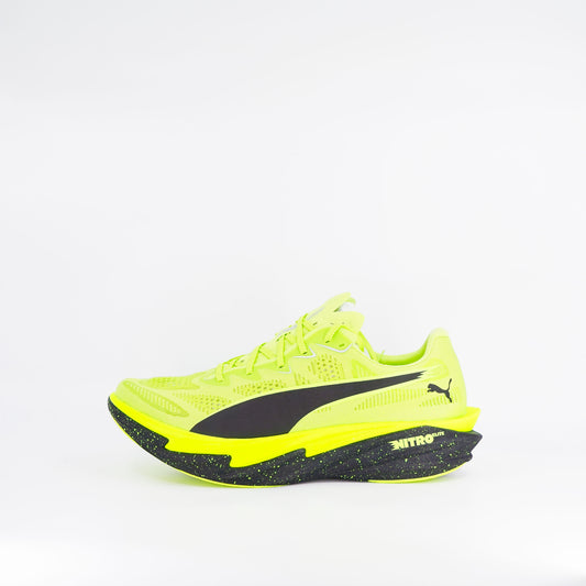 Puma Deviate Nitro Elite 4 (D Standard) Mens Sunny Lime/Puma Black - Frontrunner Colombo
